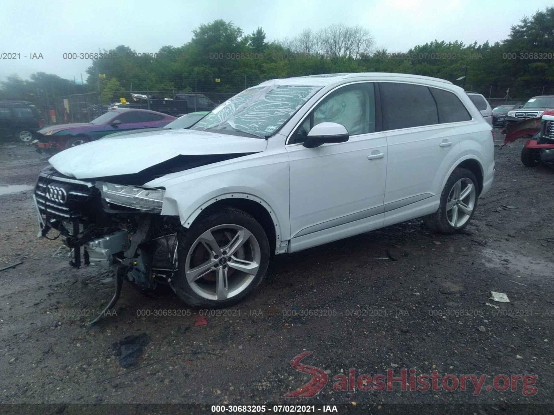 WA1VAAF74KD020402 2019 AUDI Q7