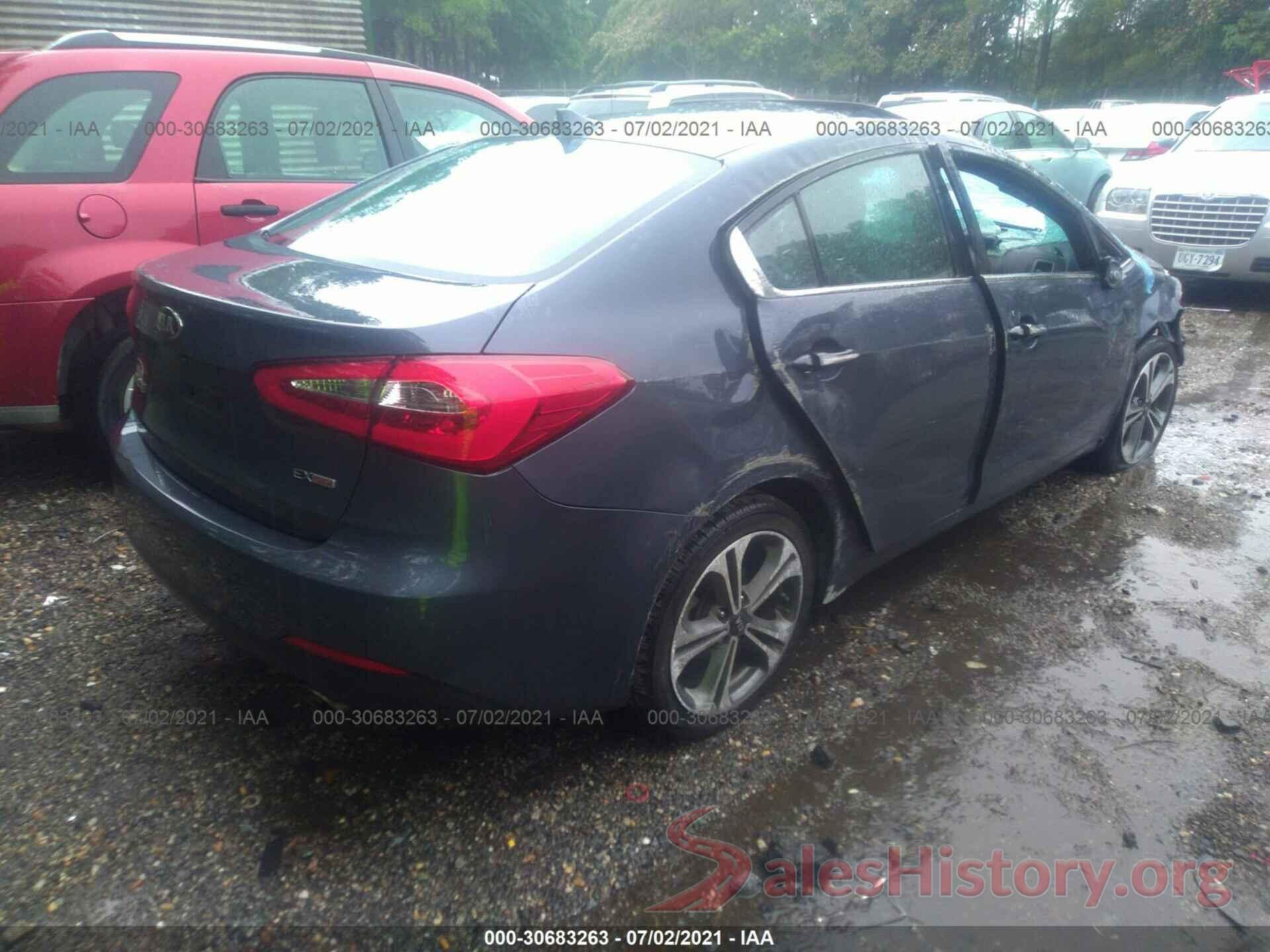 KNAFZ4A88G5549063 2016 KIA FORTE