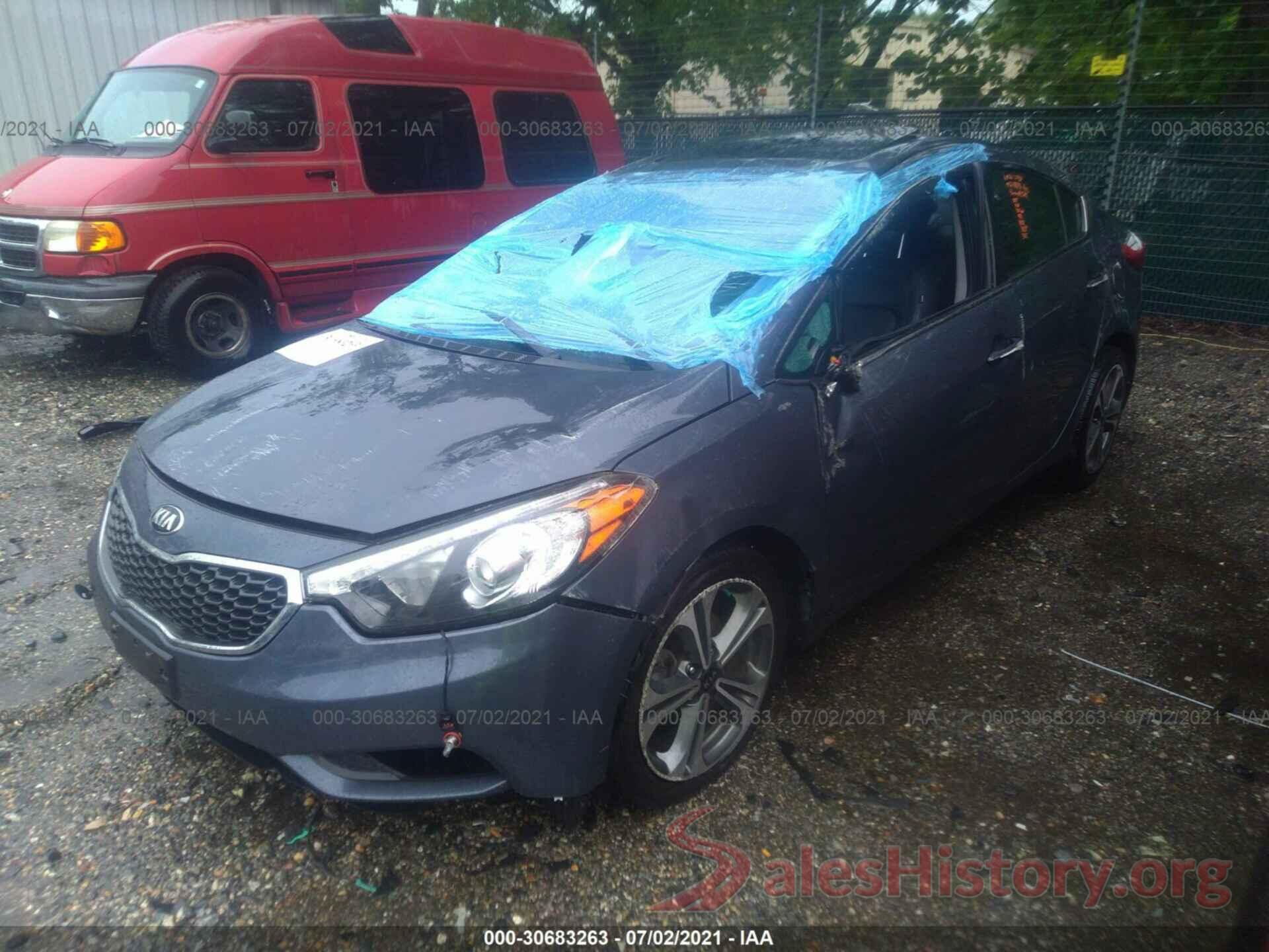 KNAFZ4A88G5549063 2016 KIA FORTE