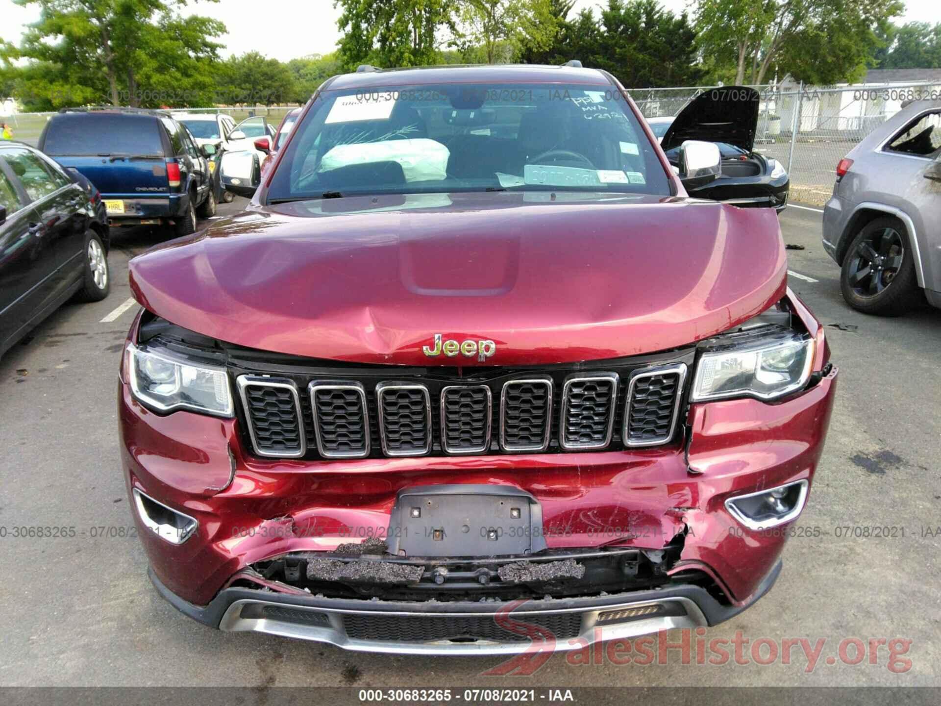 1C4RJFBG8HC753982 2017 JEEP GRAND CHEROKEE