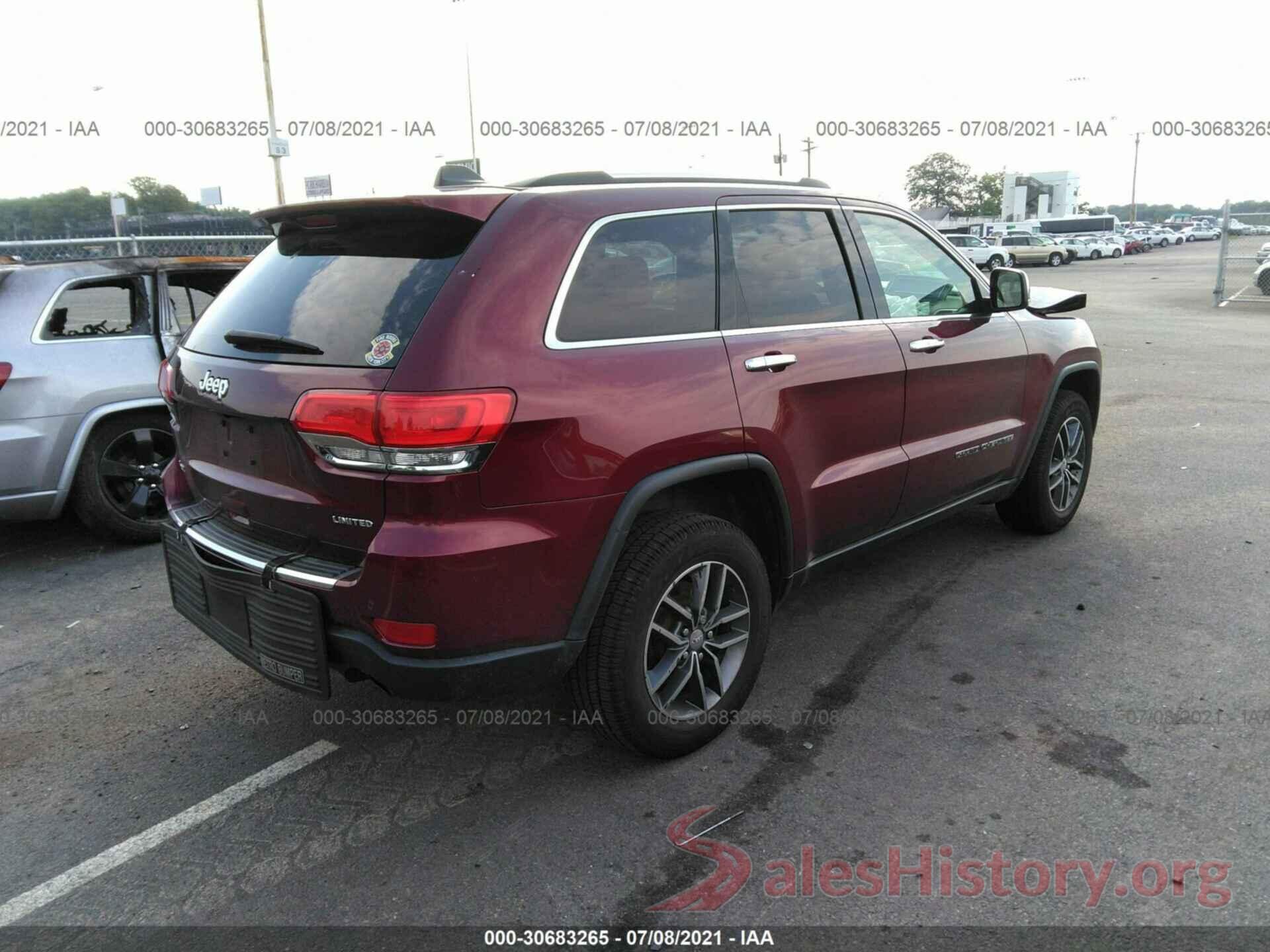 1C4RJFBG8HC753982 2017 JEEP GRAND CHEROKEE