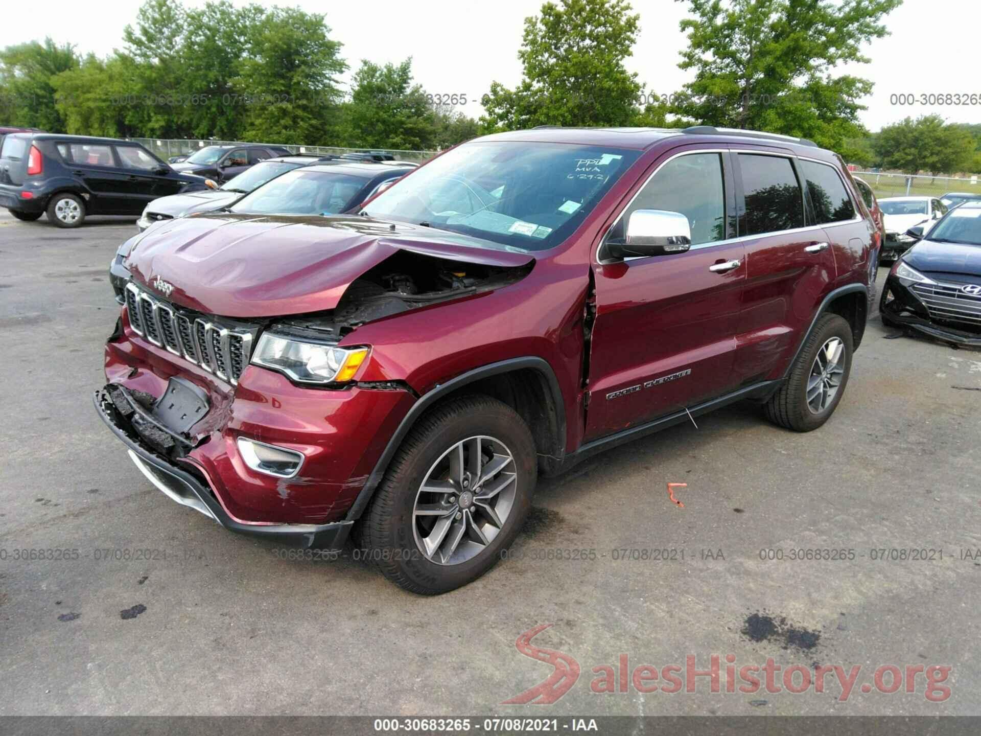 1C4RJFBG8HC753982 2017 JEEP GRAND CHEROKEE