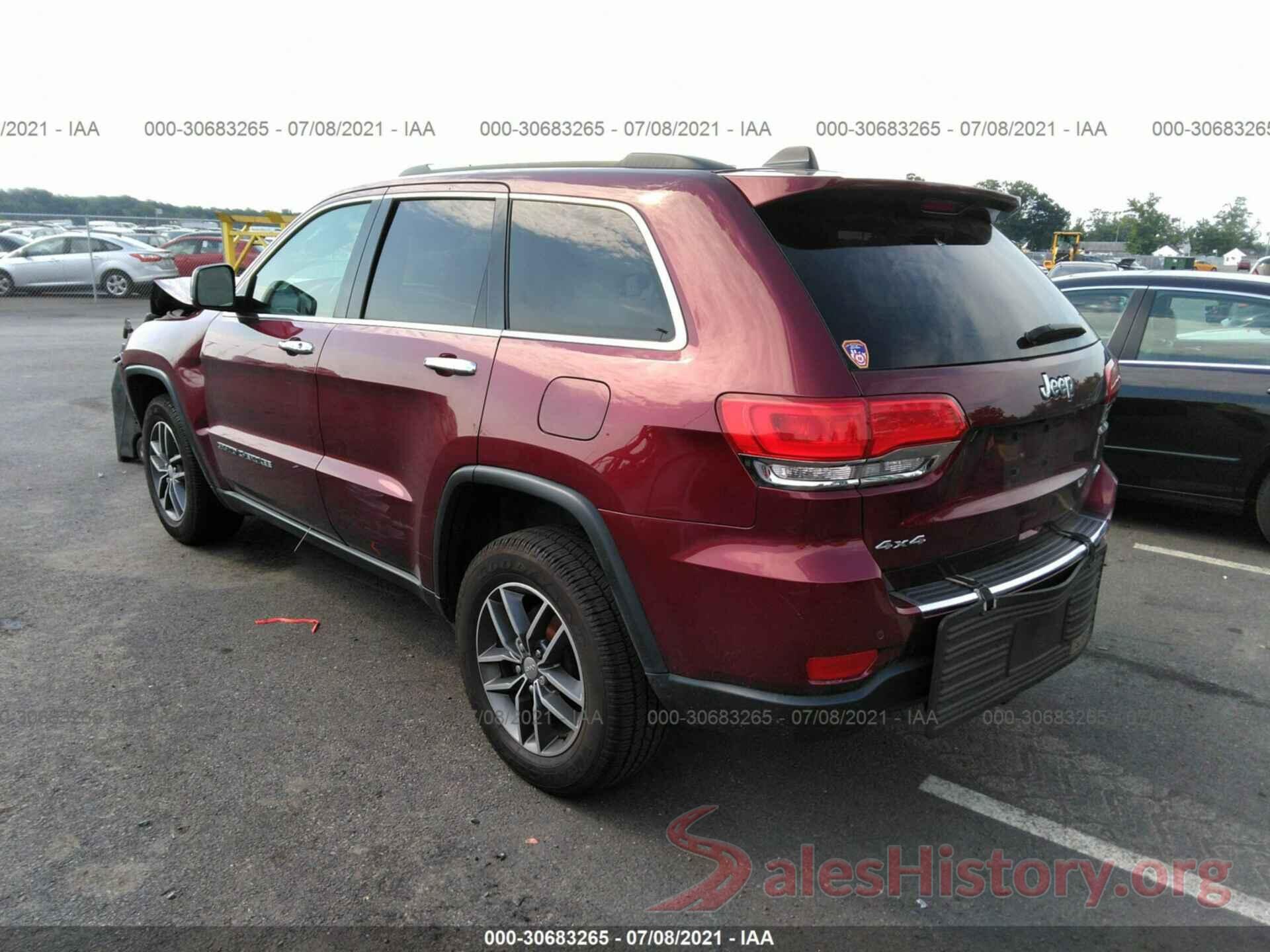 1C4RJFBG8HC753982 2017 JEEP GRAND CHEROKEE