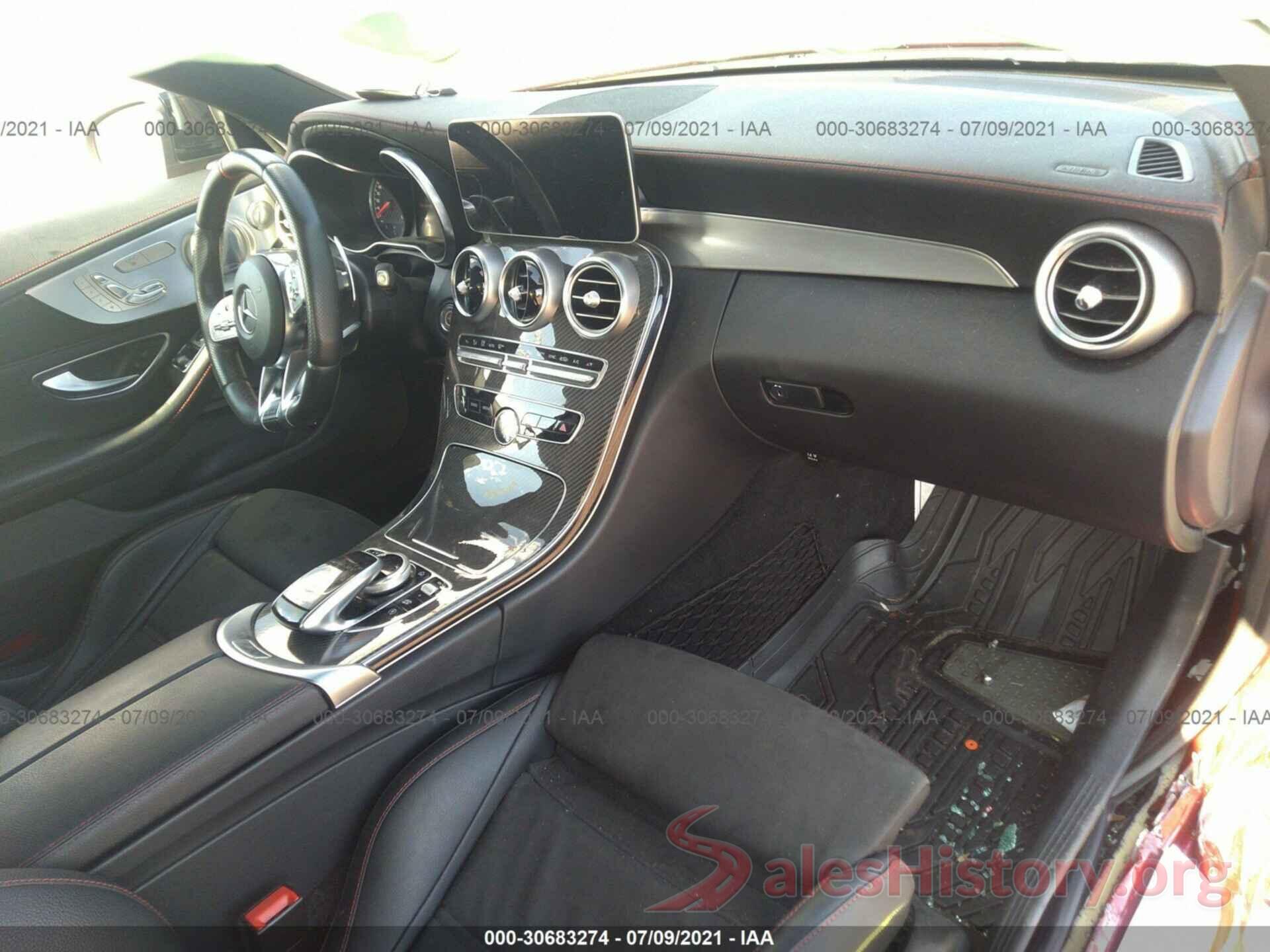 WDDWJ6EB2KF853008 2019 MERCEDES-BENZ C-CLASS