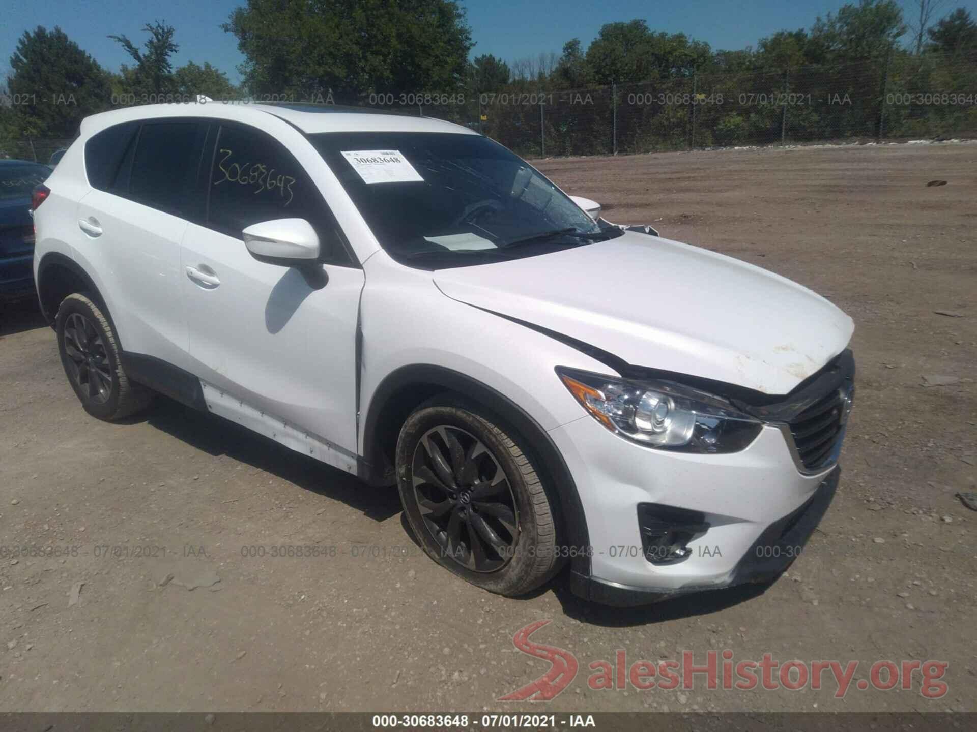 JM3KE4DYXG0794248 2016 MAZDA CX-5