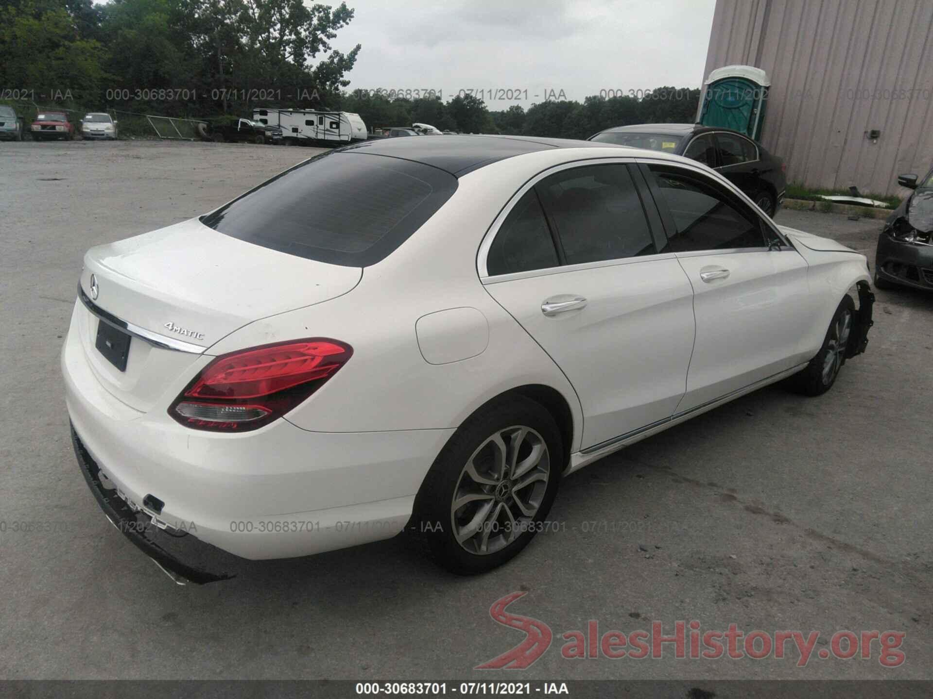 55SWF4KB9HU227505 2017 MERCEDES-BENZ C-CLASS