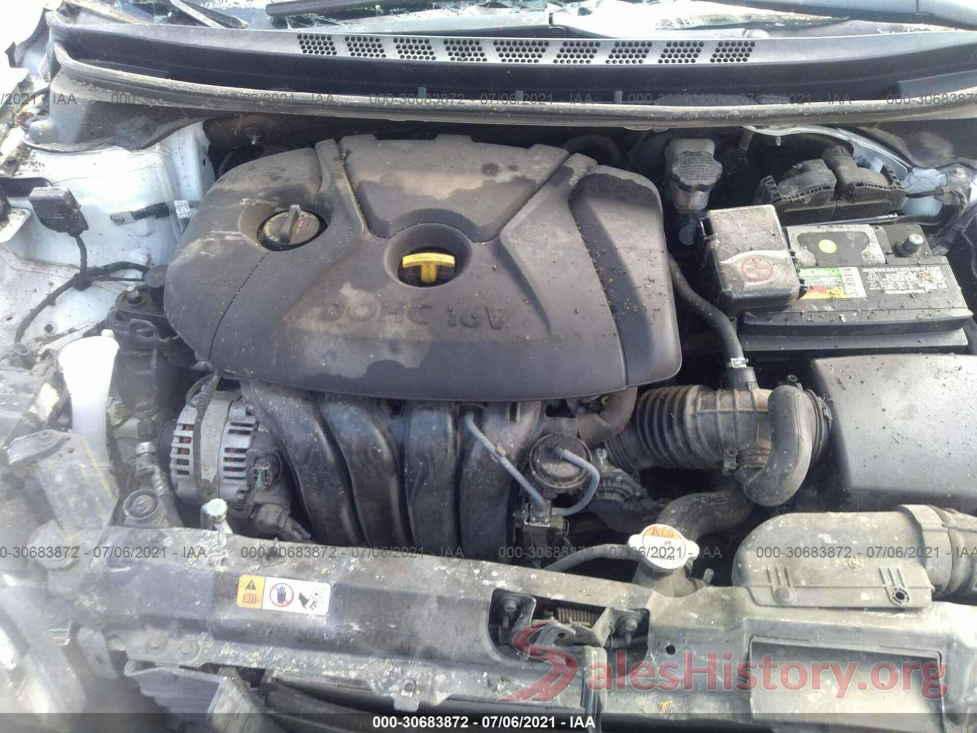 5NPDH4AE9GH736444 2016 HYUNDAI ELANTRA