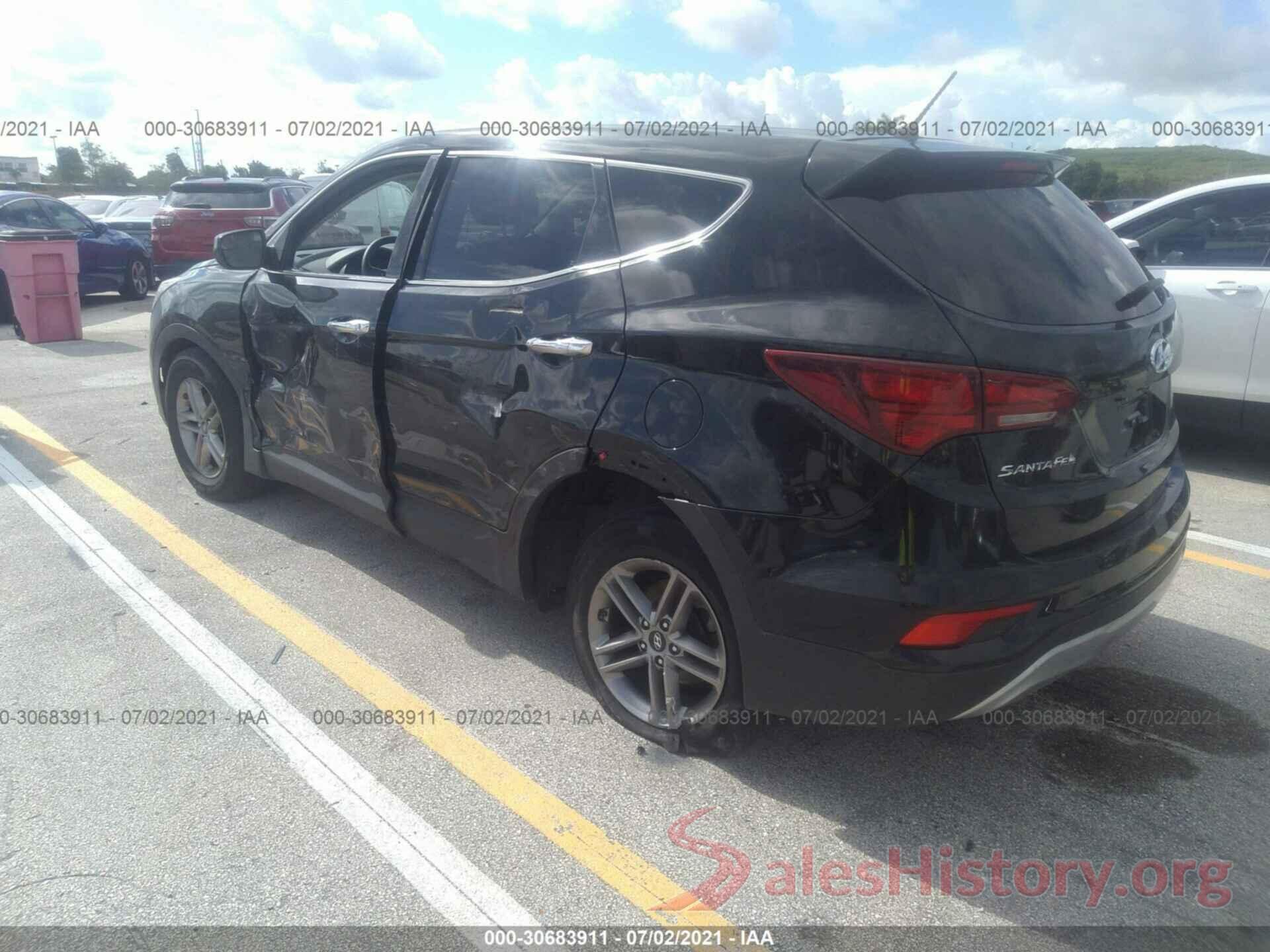 5XYZT3LB0JG542045 2018 HYUNDAI SANTA FE SPORT