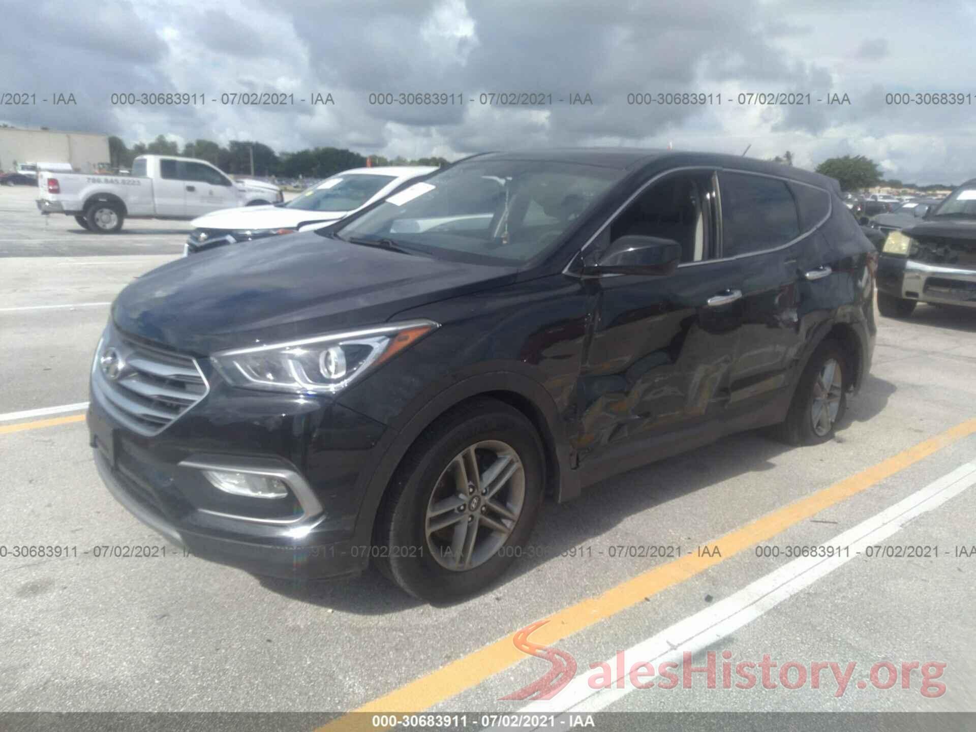 5XYZT3LB0JG542045 2018 HYUNDAI SANTA FE SPORT