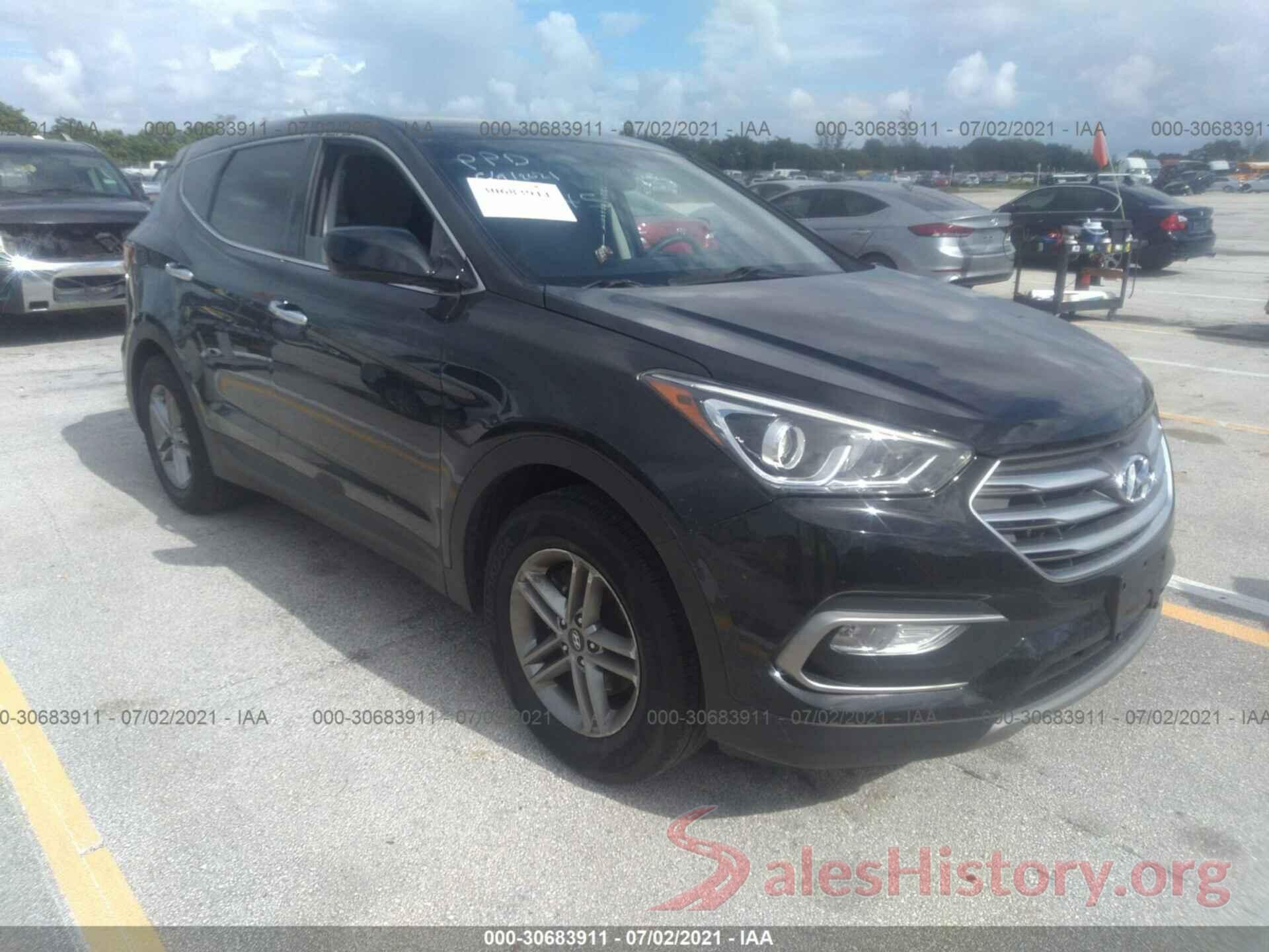 5XYZT3LB0JG542045 2018 HYUNDAI SANTA FE SPORT