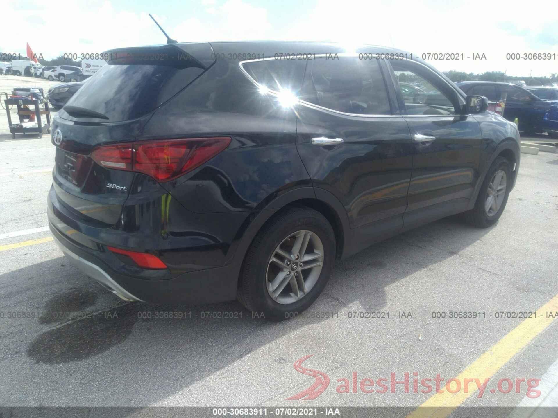 5XYZT3LB0JG542045 2018 HYUNDAI SANTA FE SPORT