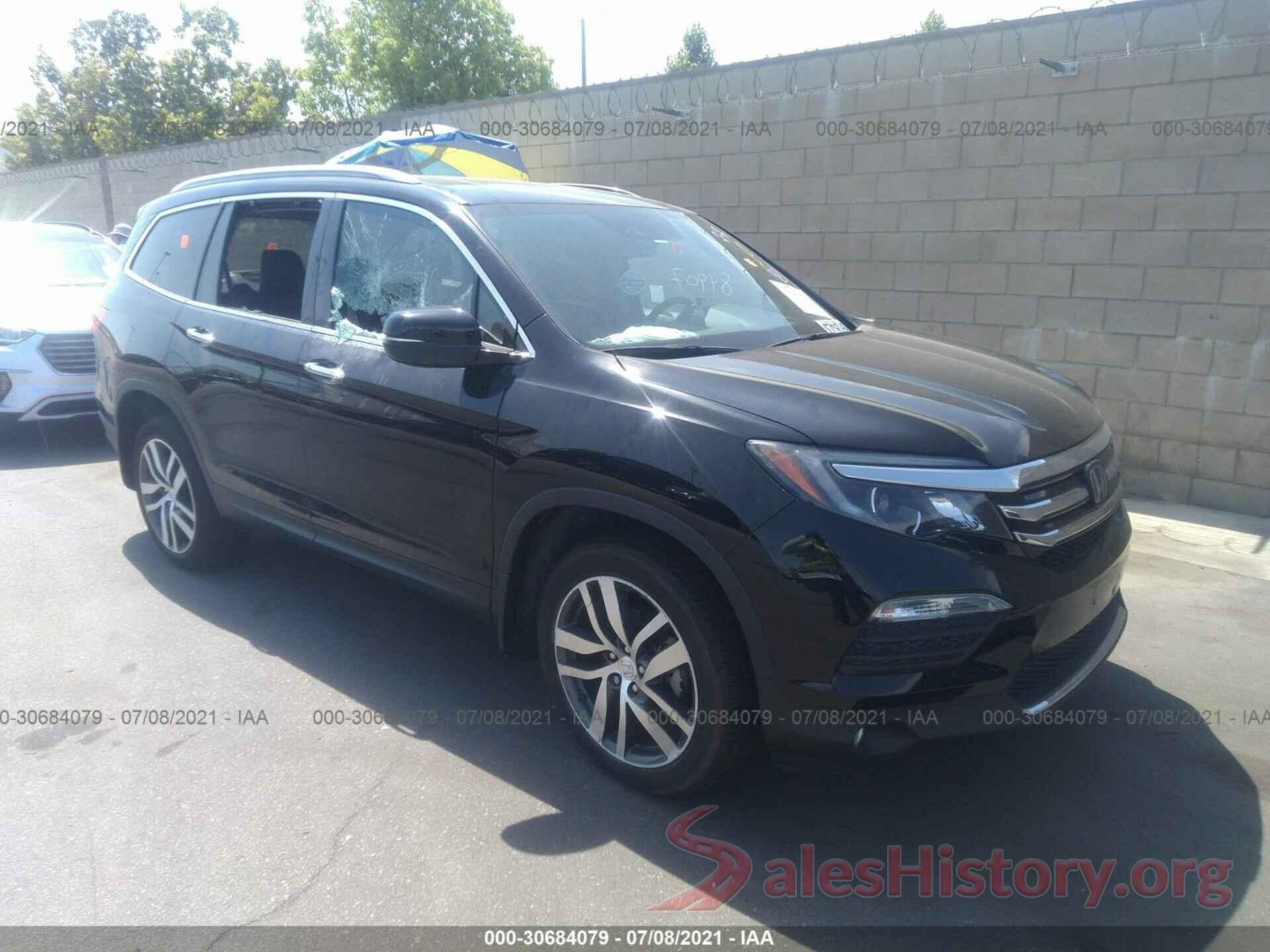 5FNYF6H09HB055326 2017 HONDA PILOT