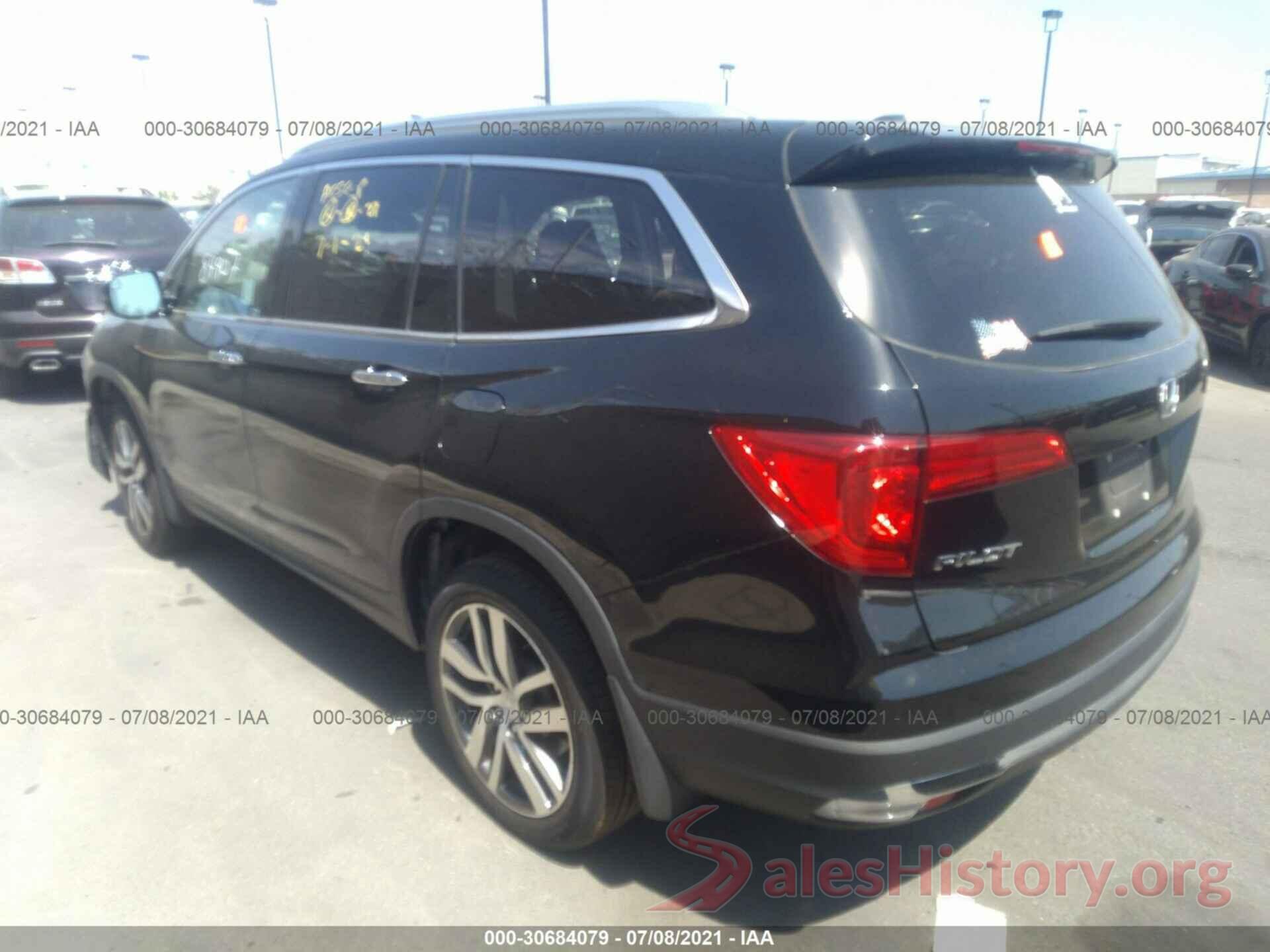 5FNYF6H09HB055326 2017 HONDA PILOT