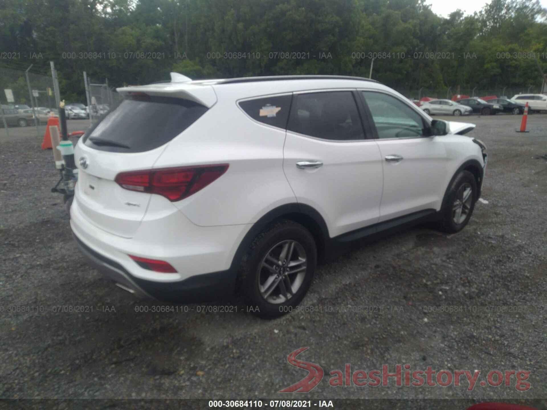 5XYZU3LBXHG391044 2017 HYUNDAI SANTA FE SPORT