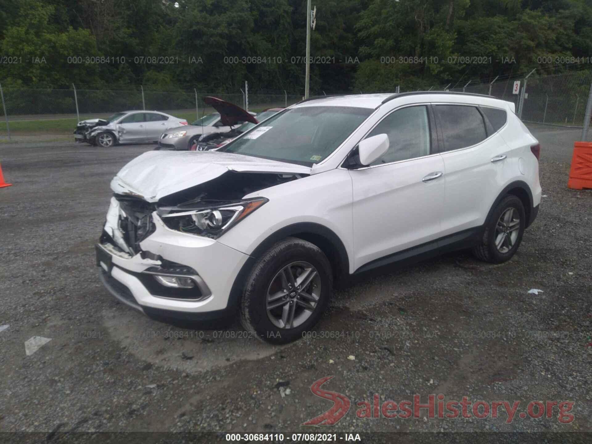 5XYZU3LBXHG391044 2017 HYUNDAI SANTA FE SPORT