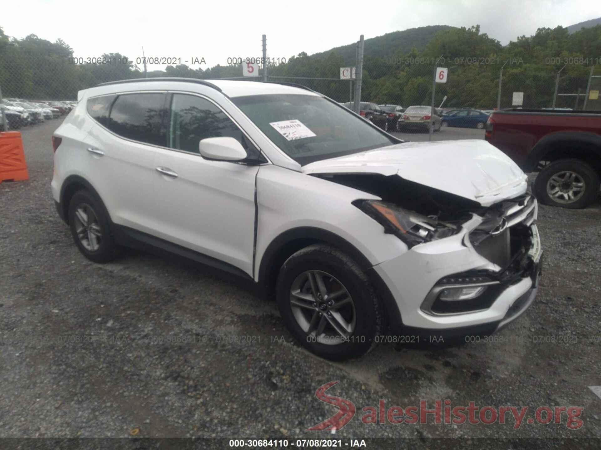 5XYZU3LBXHG391044 2017 HYUNDAI SANTA FE SPORT