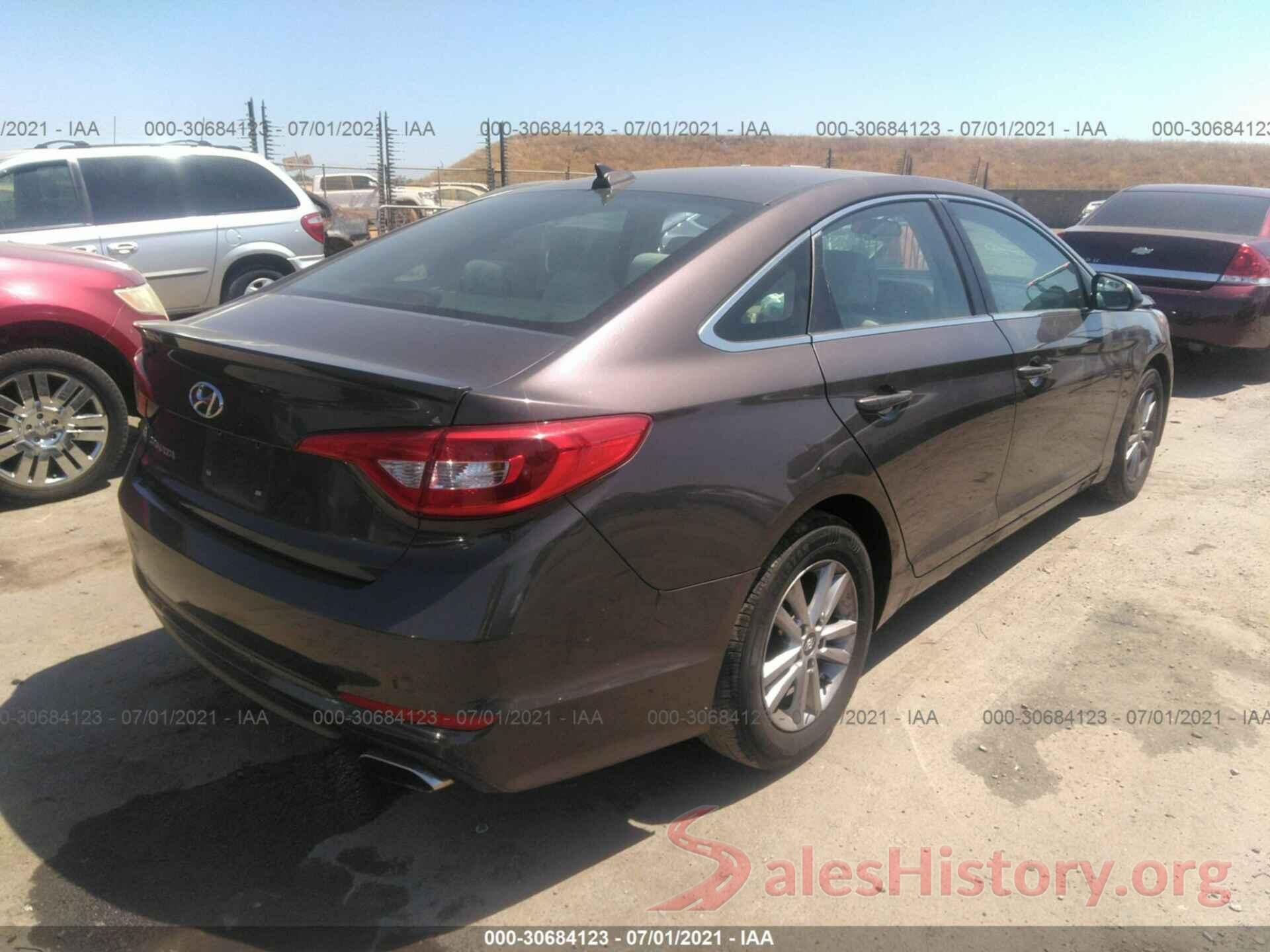 5NPE24AF2HH485654 2017 HYUNDAI SONATA