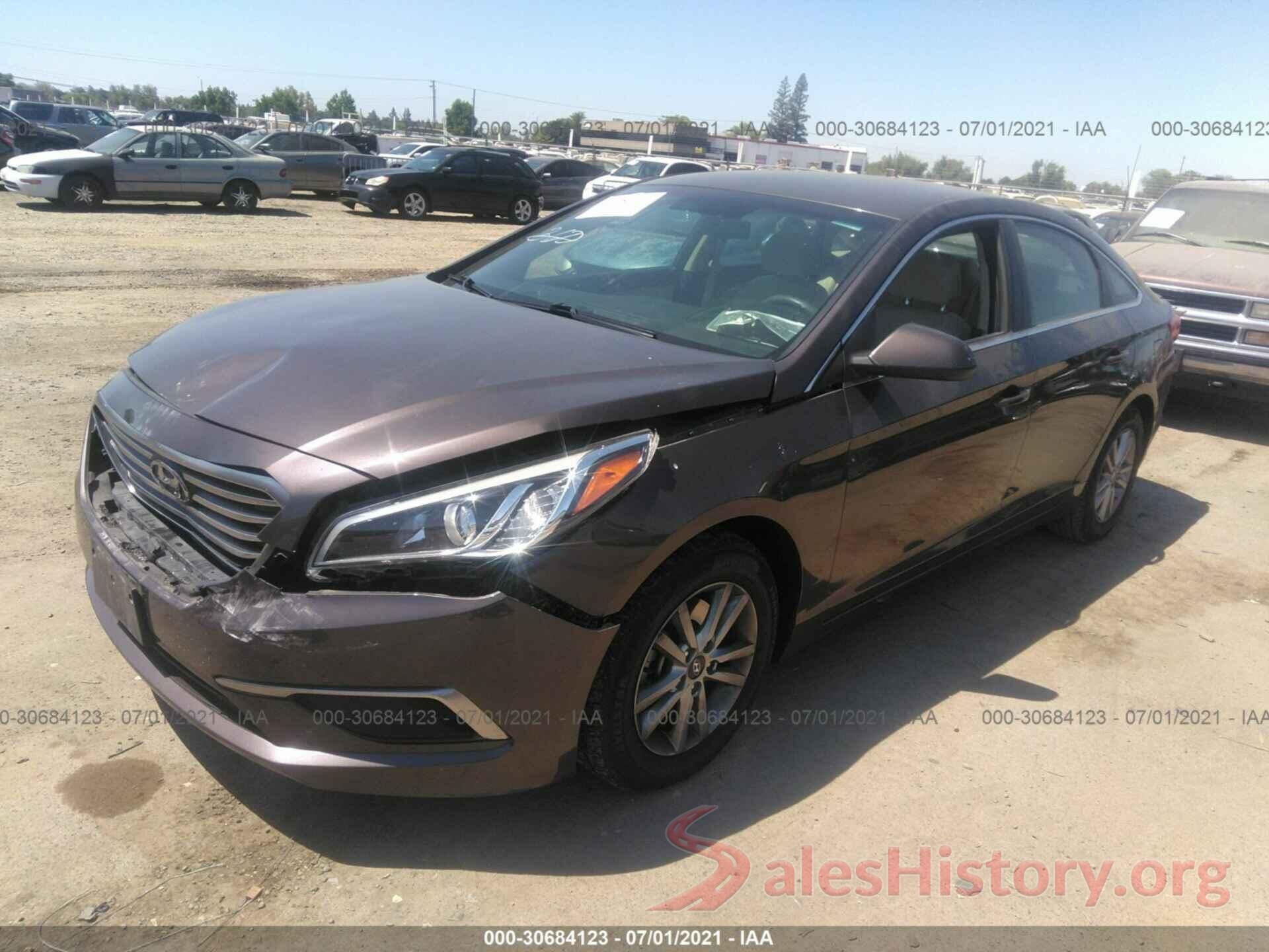 5NPE24AF2HH485654 2017 HYUNDAI SONATA