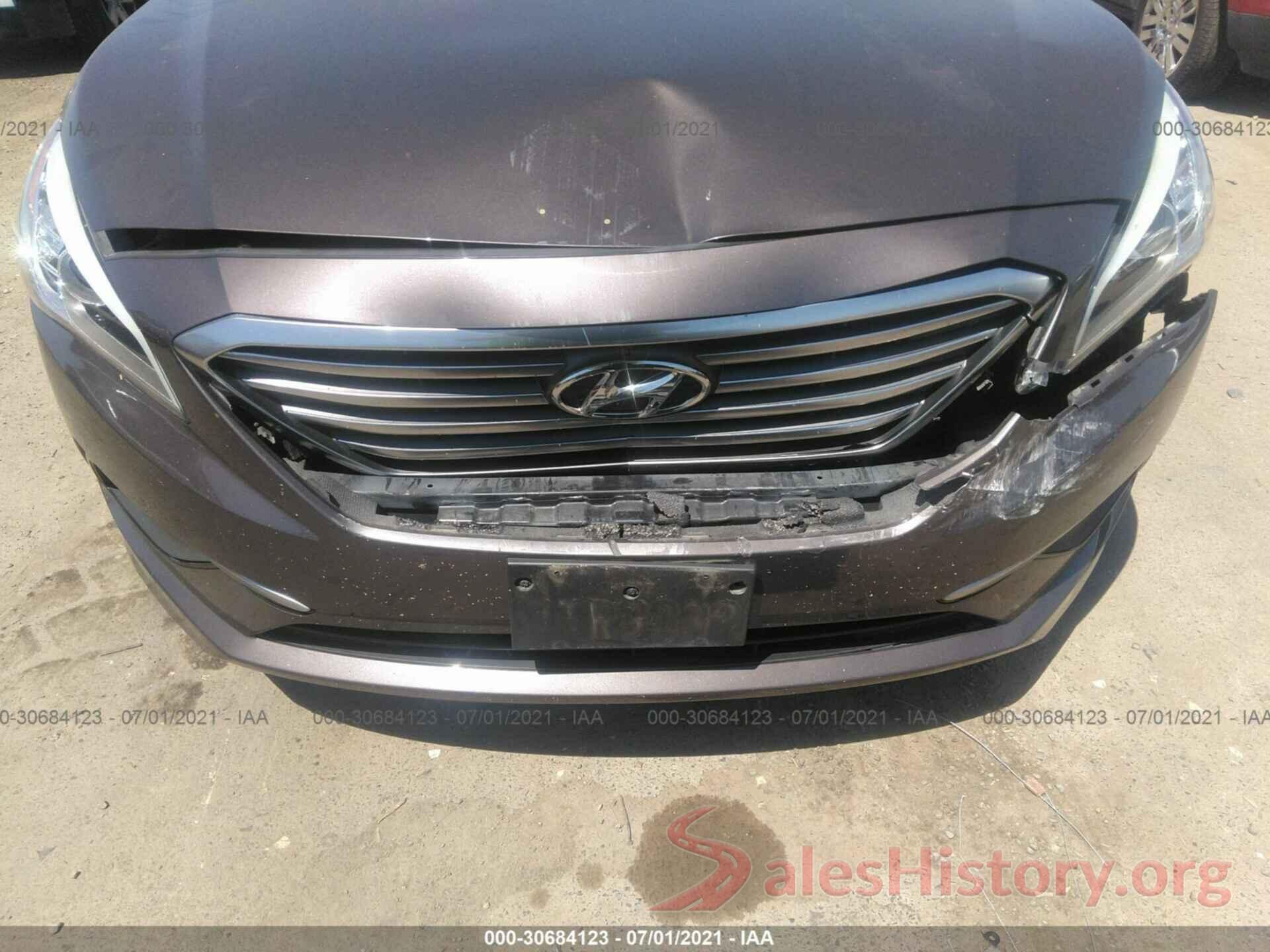 5NPE24AF2HH485654 2017 HYUNDAI SONATA