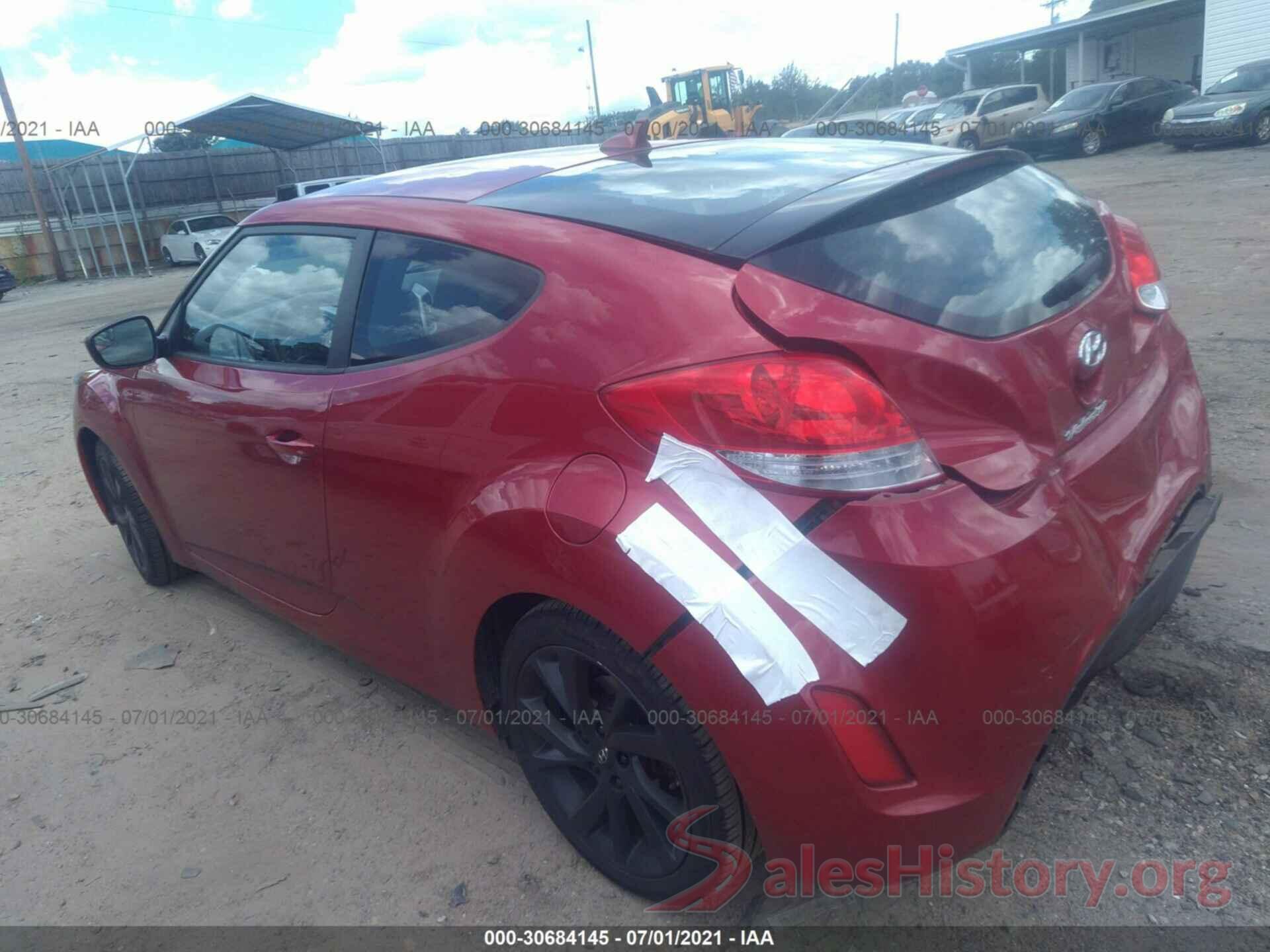 KMHTC6AD8GU277700 2016 HYUNDAI VELOSTER