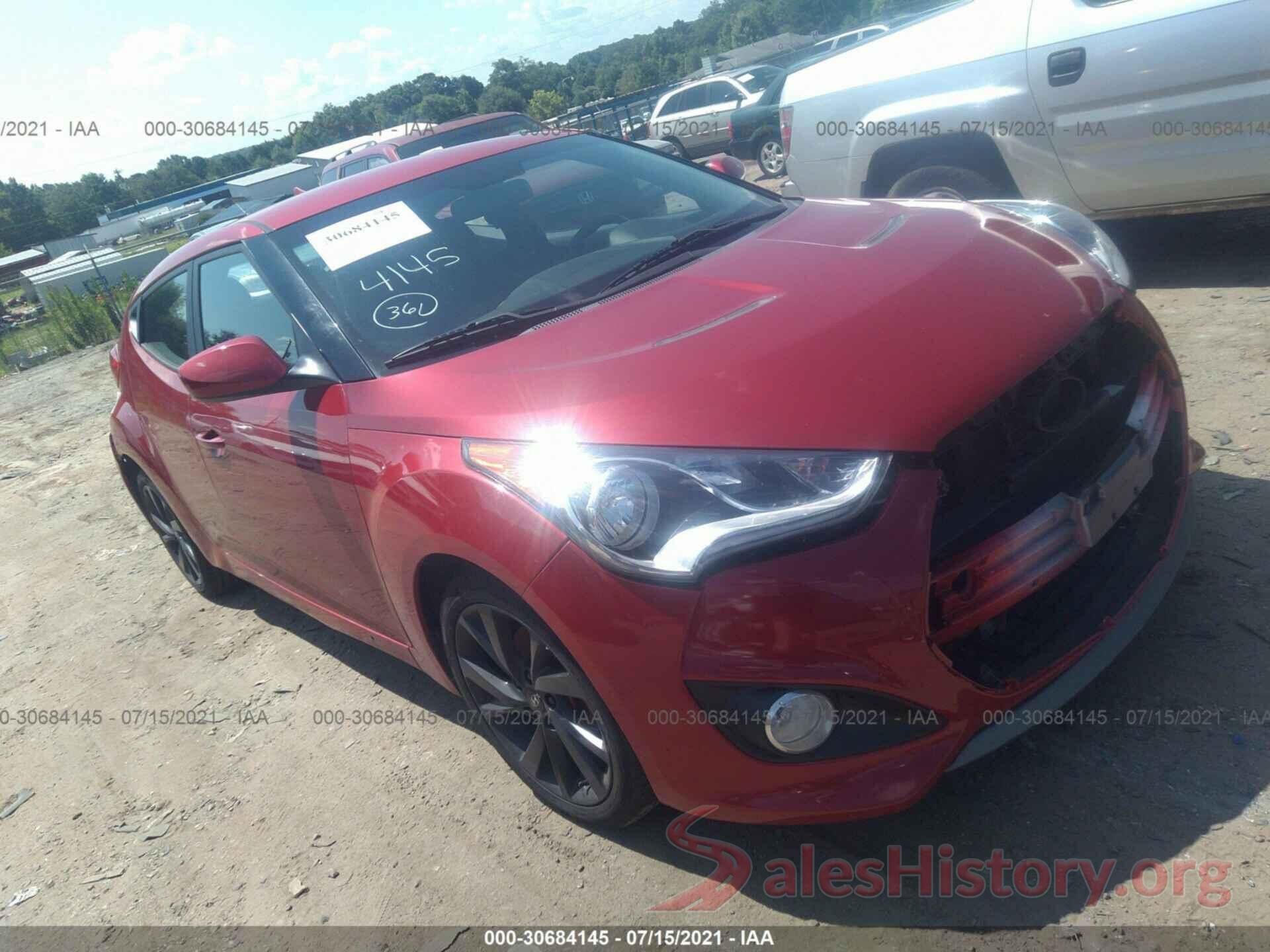 KMHTC6AD8GU277700 2016 HYUNDAI VELOSTER