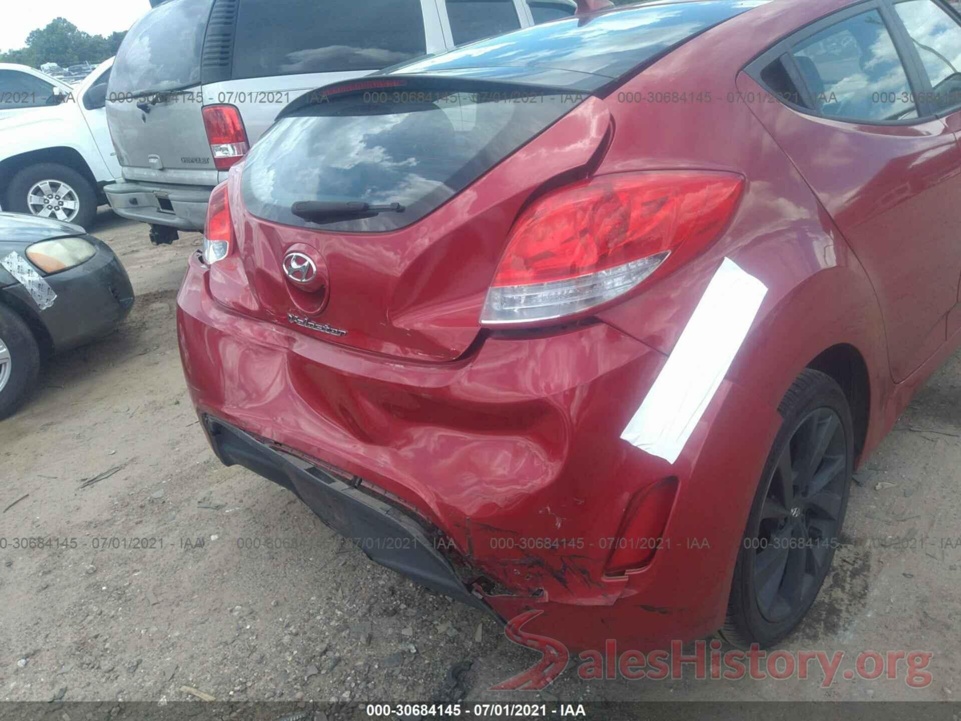 KMHTC6AD8GU277700 2016 HYUNDAI VELOSTER