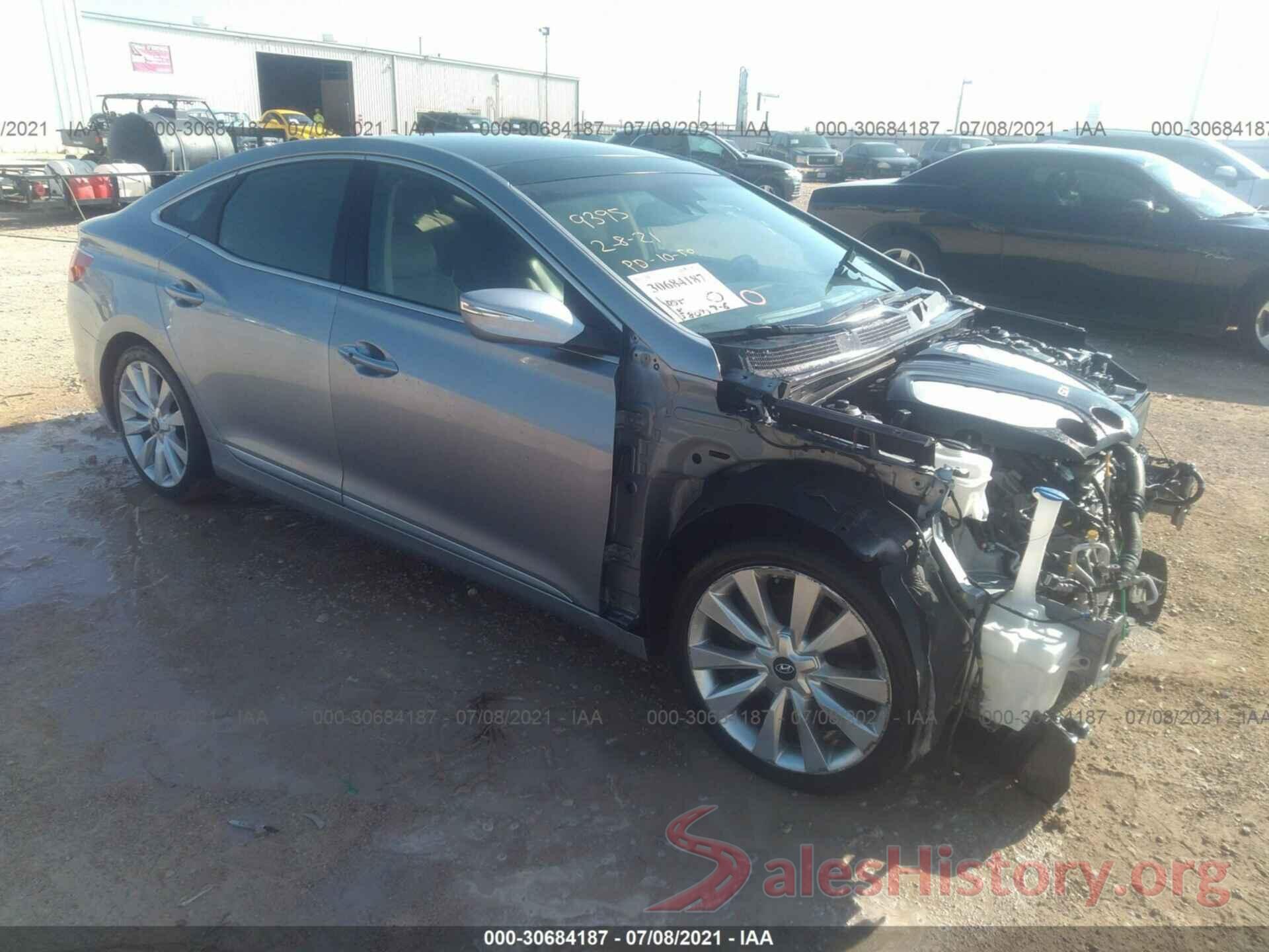 KMHFH4JG9GA509395 2016 HYUNDAI AZERA