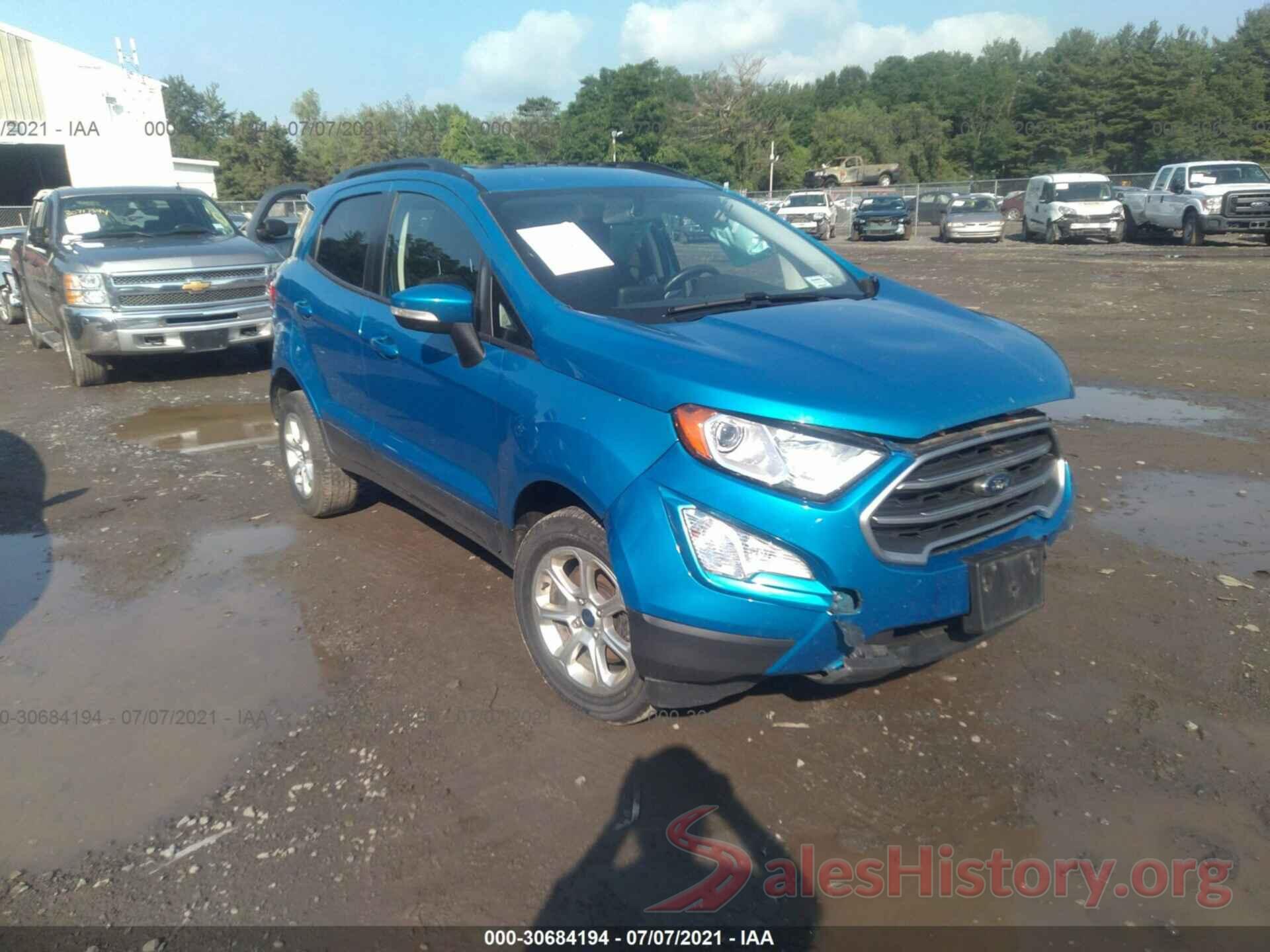 MAJ6S3GL8KC252947 2019 FORD ECOSPORT