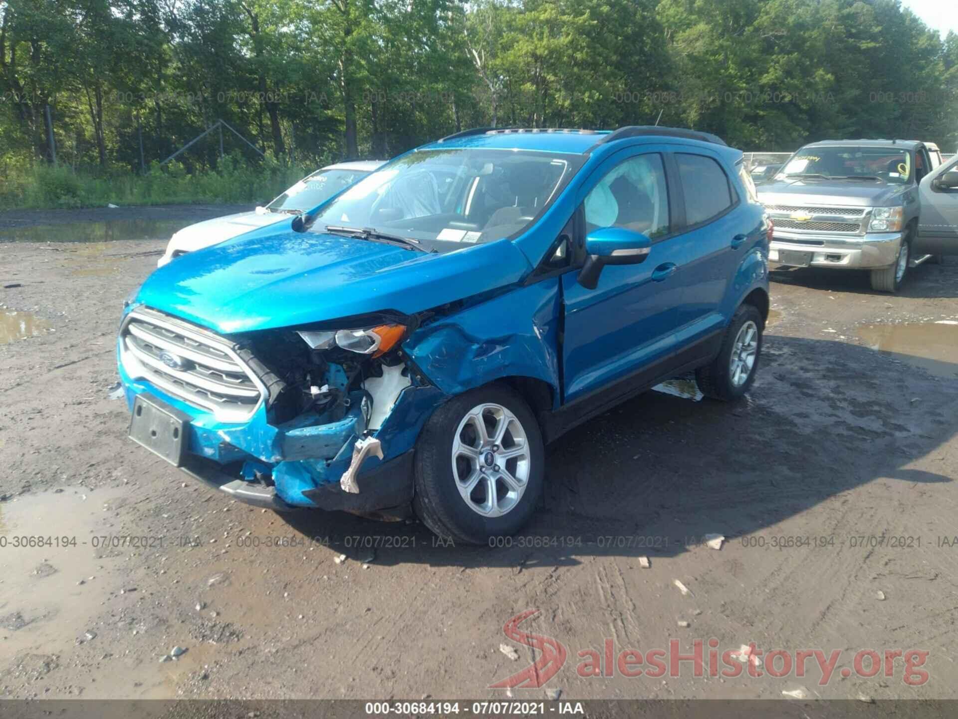 MAJ6S3GL8KC252947 2019 FORD ECOSPORT