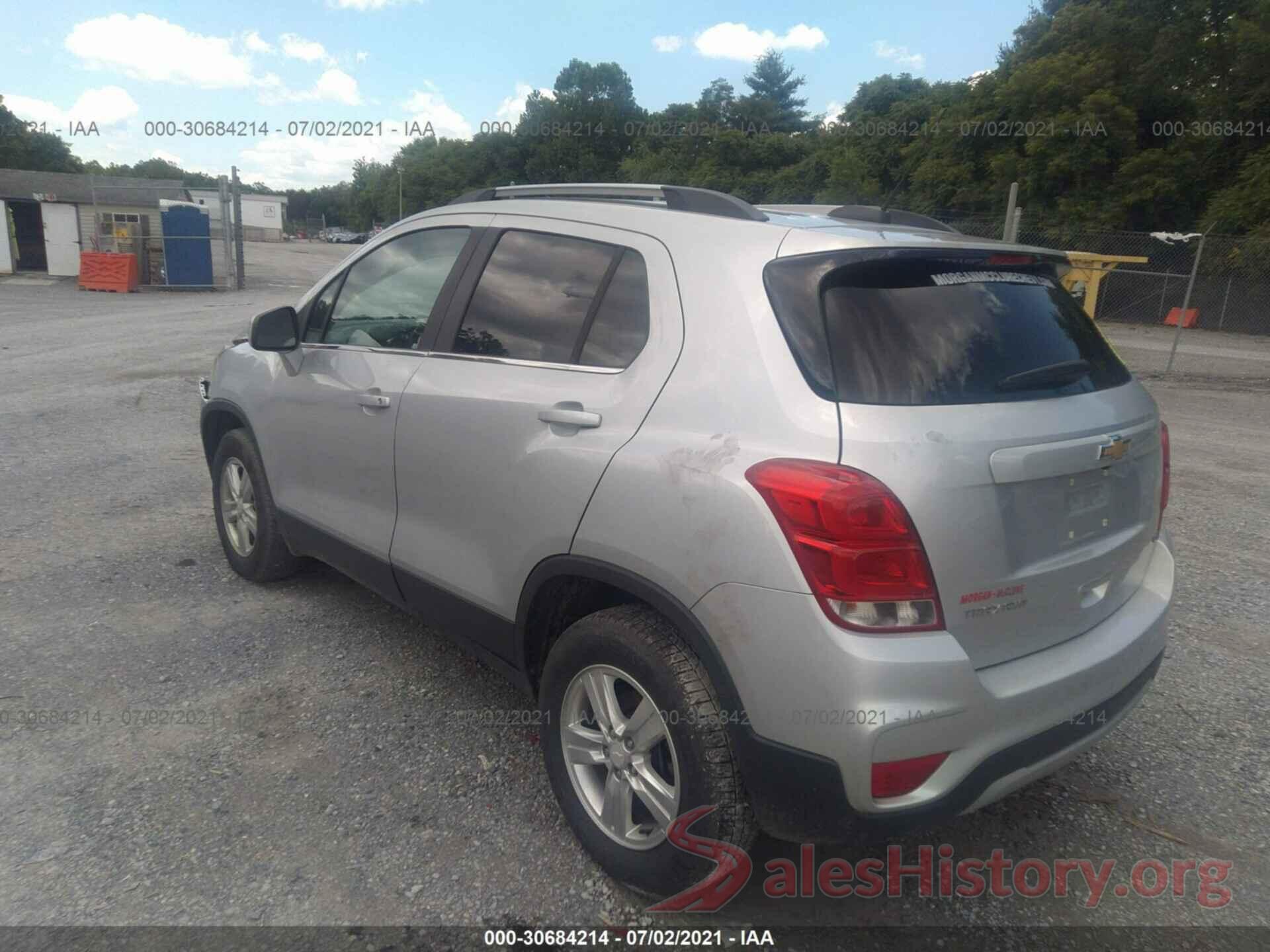 3GNCJPSB8HL134715 2017 CHEVROLET TRAX