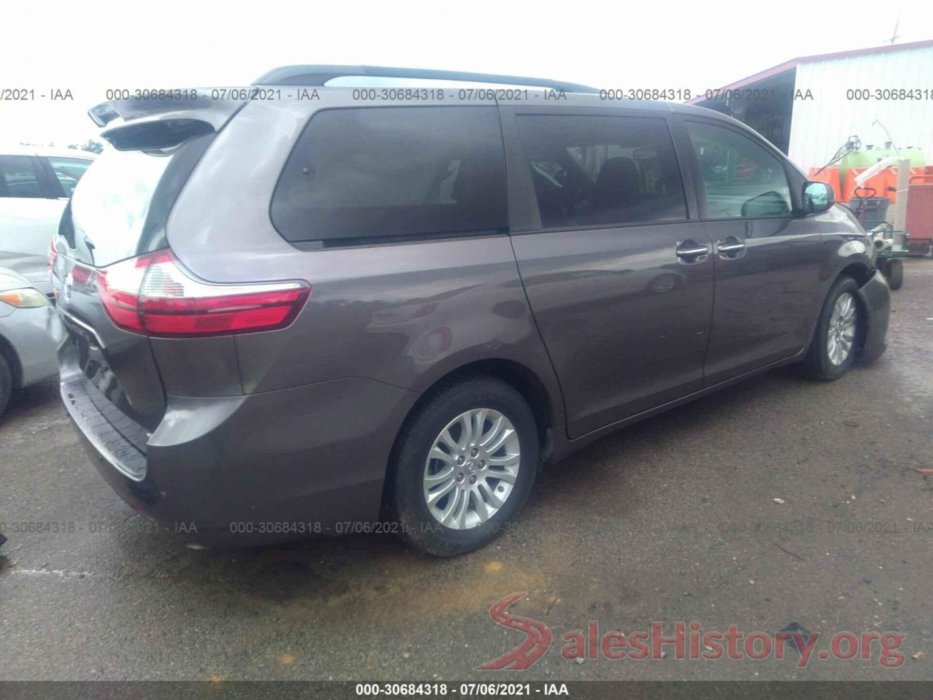 5TDYZ3DC4HS780687 2017 TOYOTA SIENNA