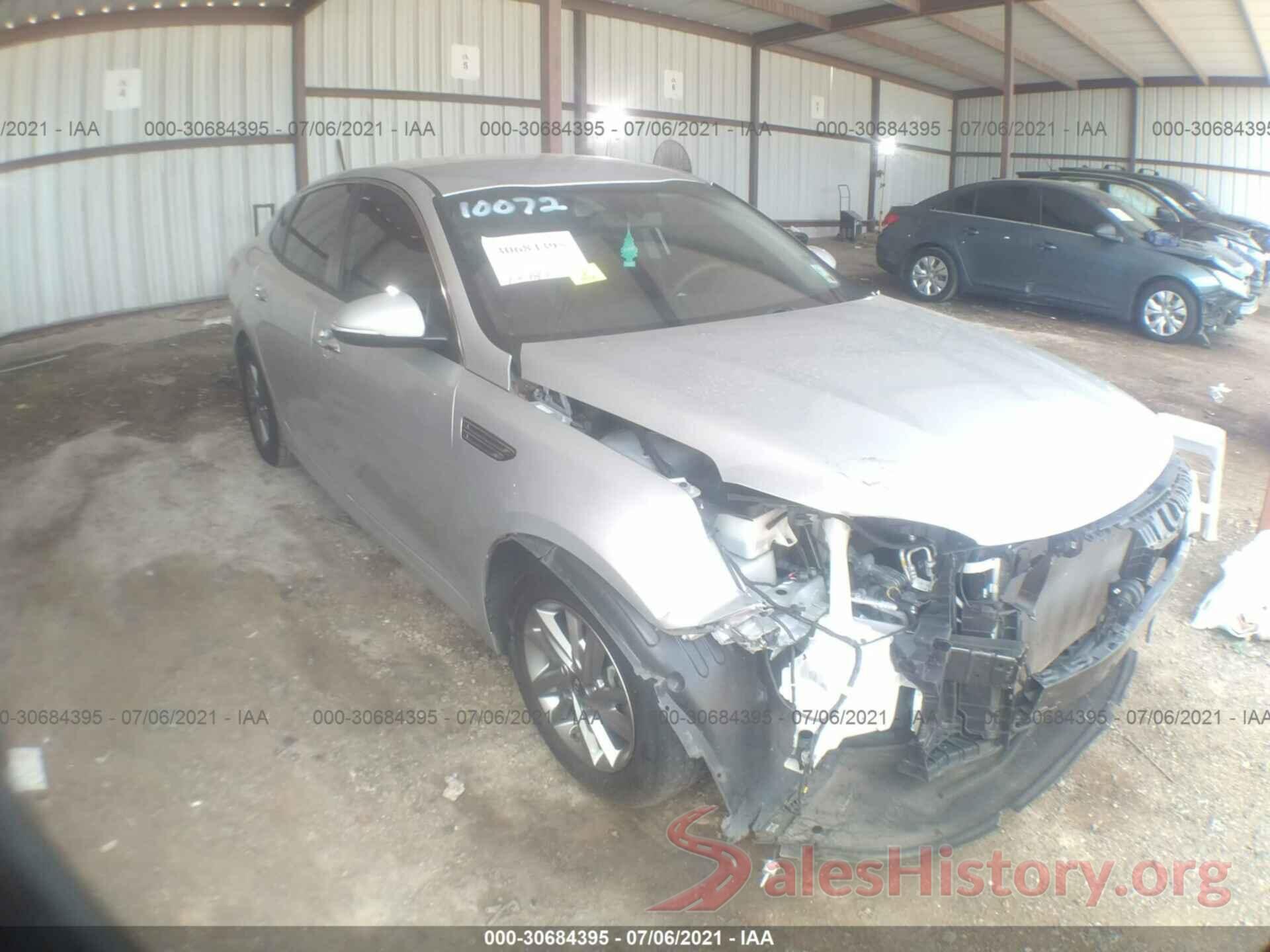 5XXGT4L36KG298722 2019 KIA OPTIMA