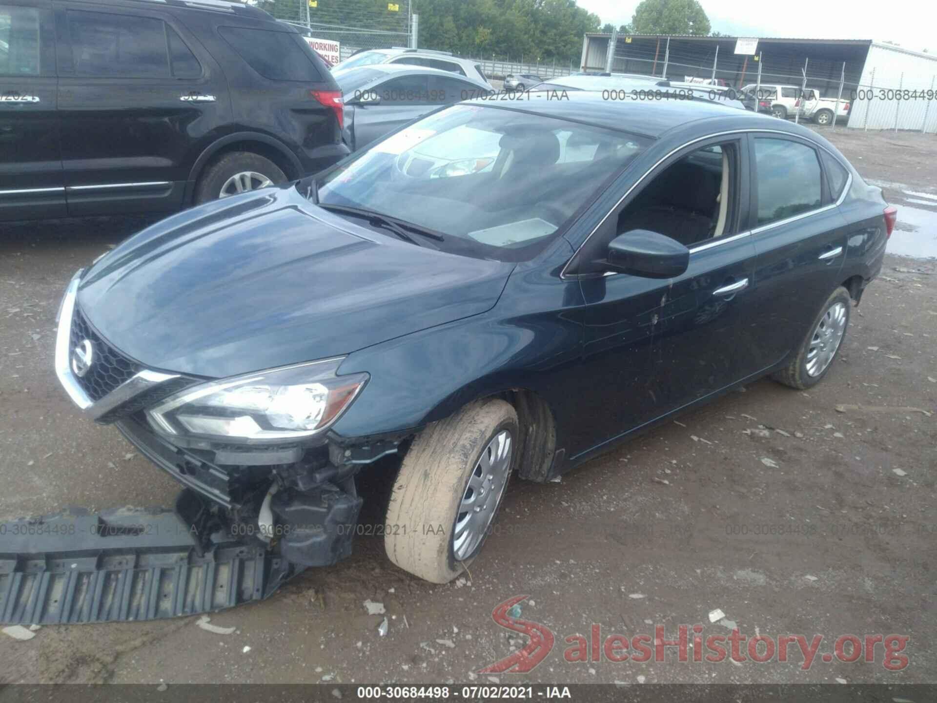 3N1AB7AP4HY258609 2017 NISSAN SENTRA