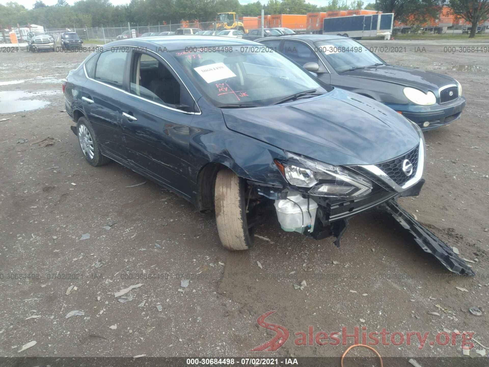 3N1AB7AP4HY258609 2017 NISSAN SENTRA