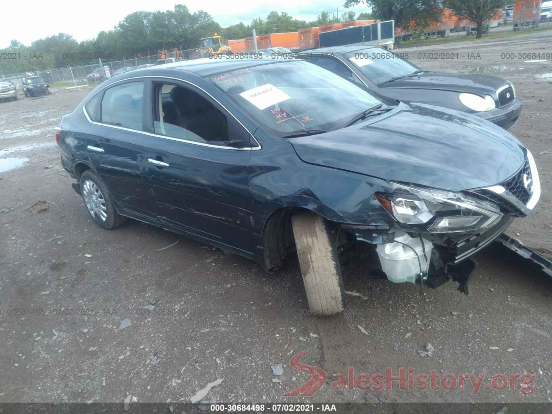 3N1AB7AP4HY258609 2017 NISSAN SENTRA