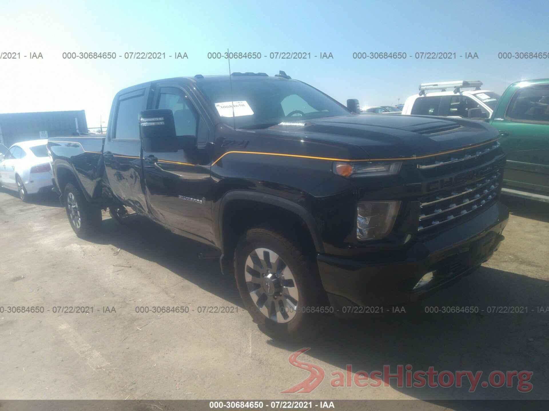 1GC4YPEY9MF147843 2021 CHEVROLET SILVERADO 2500HD