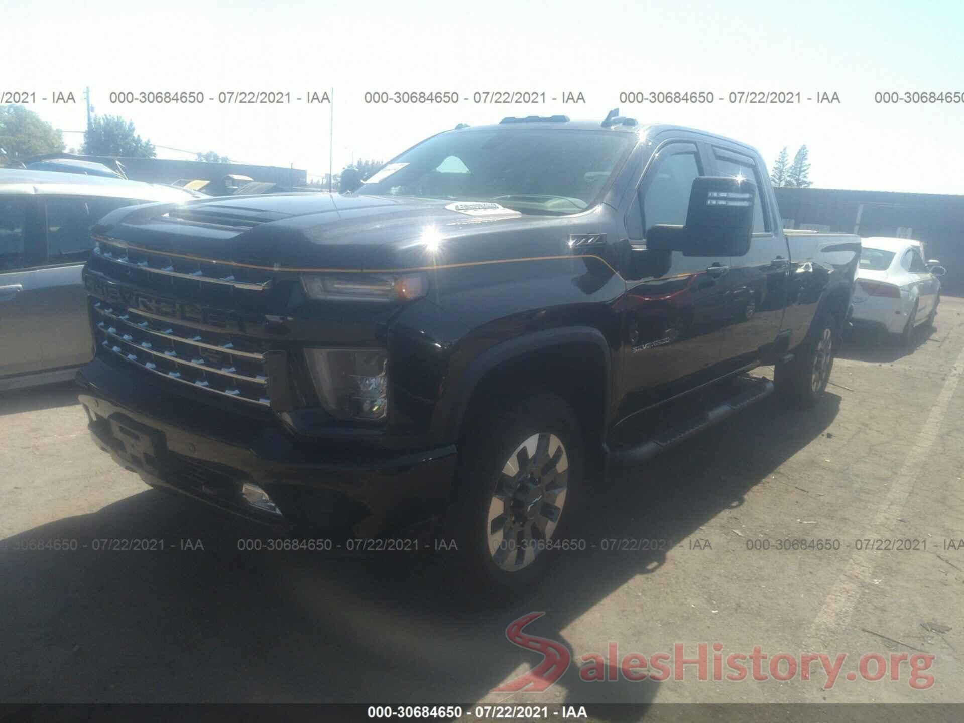 1GC4YPEY9MF147843 2021 CHEVROLET SILVERADO 2500HD