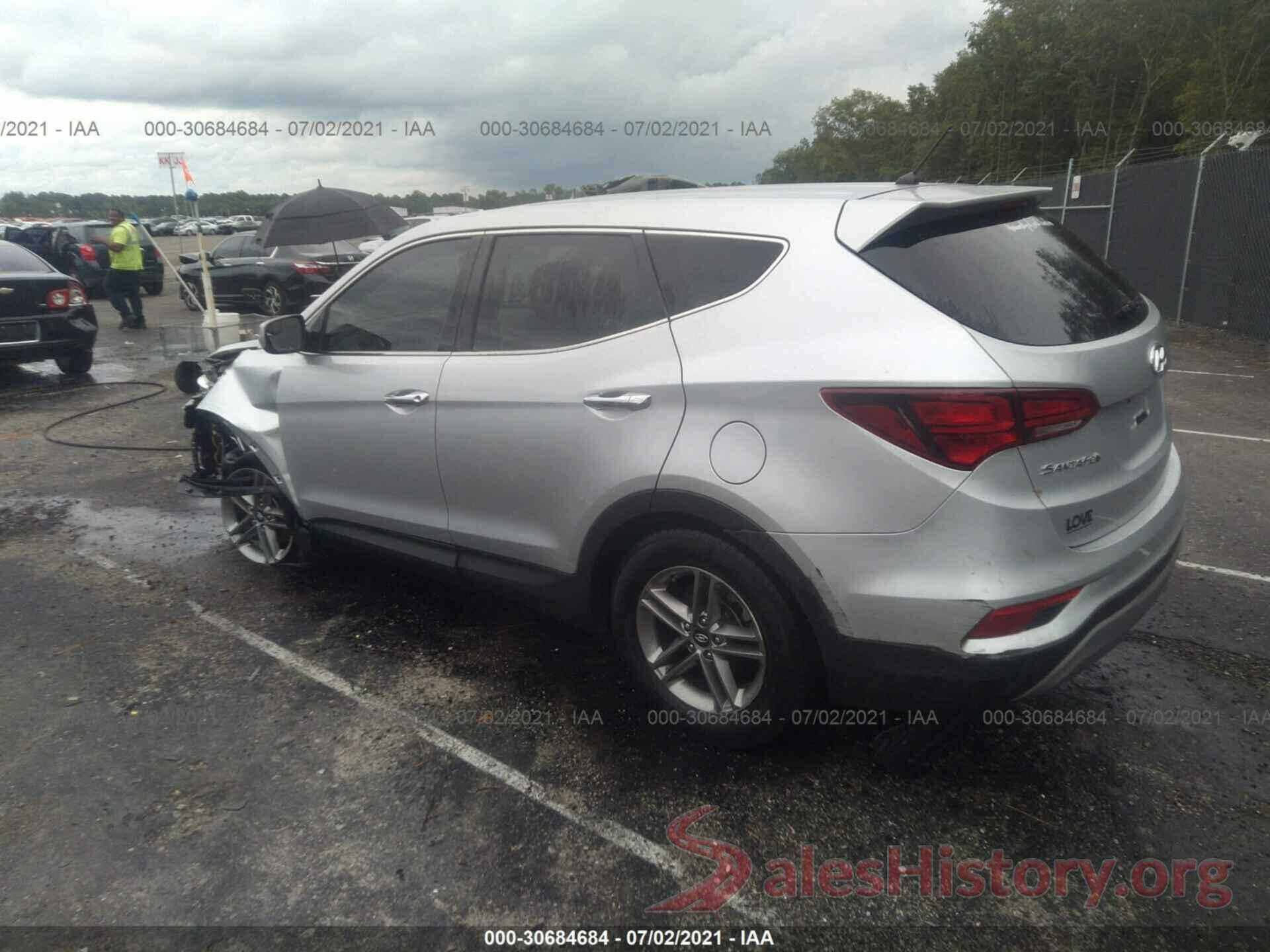 5XYZT3LB5JG573369 2018 HYUNDAI SANTA FE SPORT