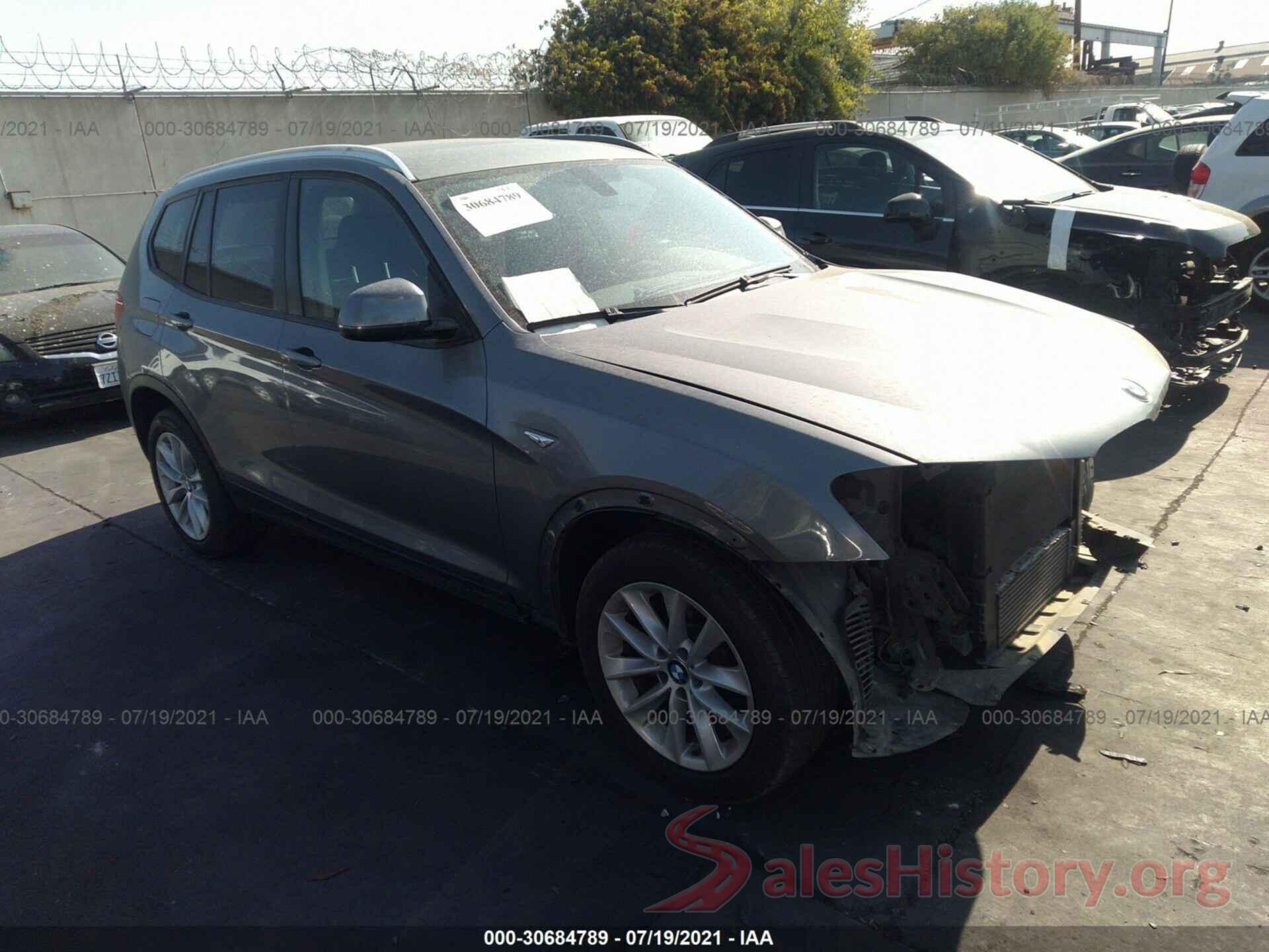 5UXWX9C51G0D68829 2016 BMW X3