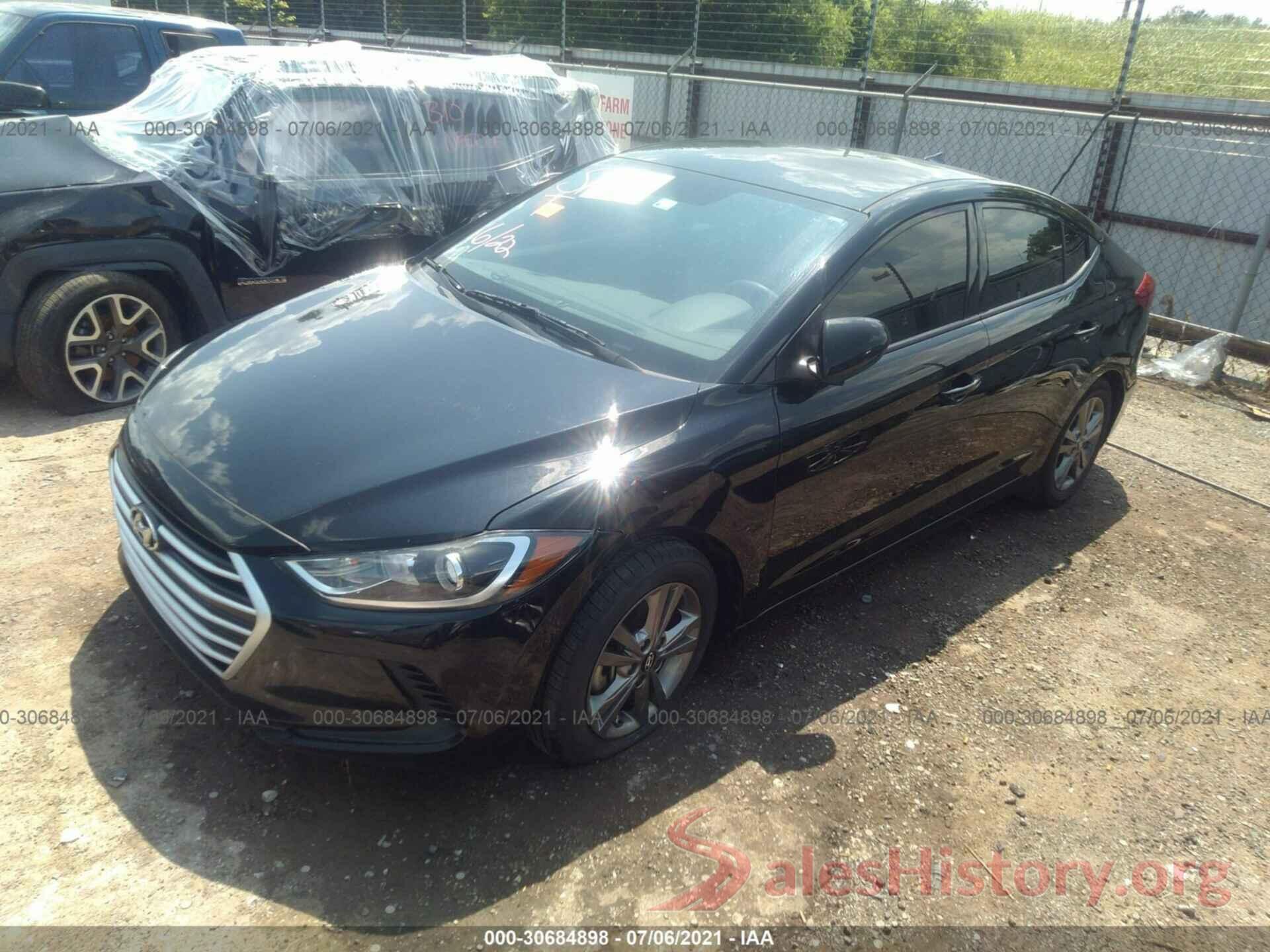 5NPD84LF8HH043100 2017 HYUNDAI ELANTRA