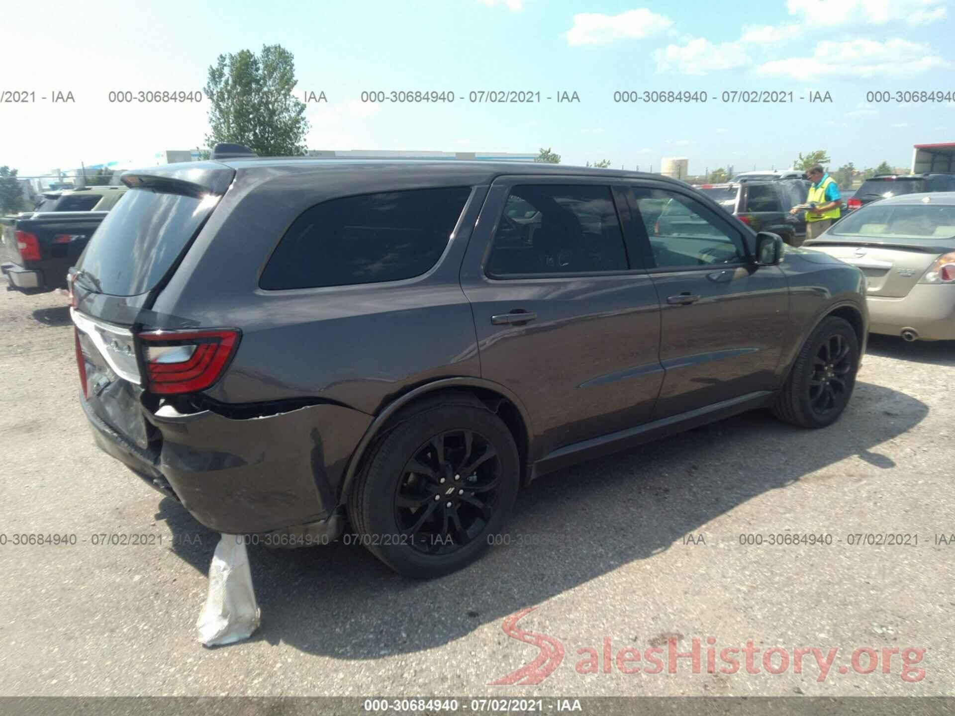 1C4SDJCT5KC853164 2019 DODGE DURANGO