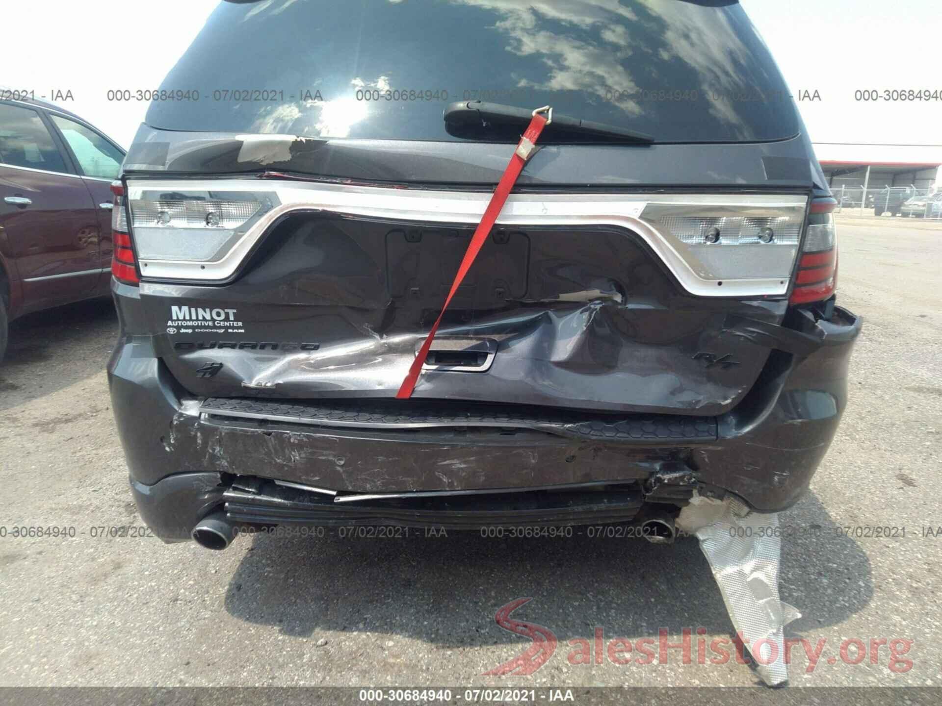 1C4SDJCT5KC853164 2019 DODGE DURANGO