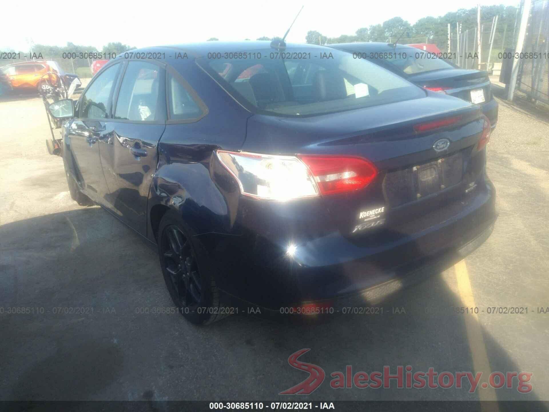 1FADP3F26GL292923 2016 FORD FOCUS