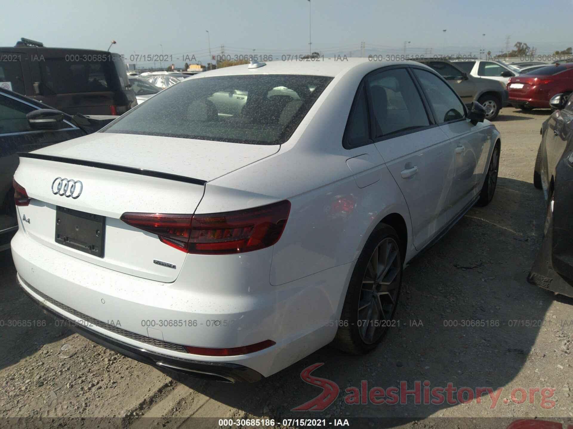 WAUENAF41KA112338 2019 AUDI A4