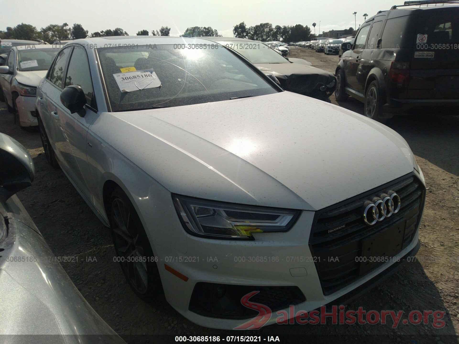 WAUENAF41KA112338 2019 AUDI A4