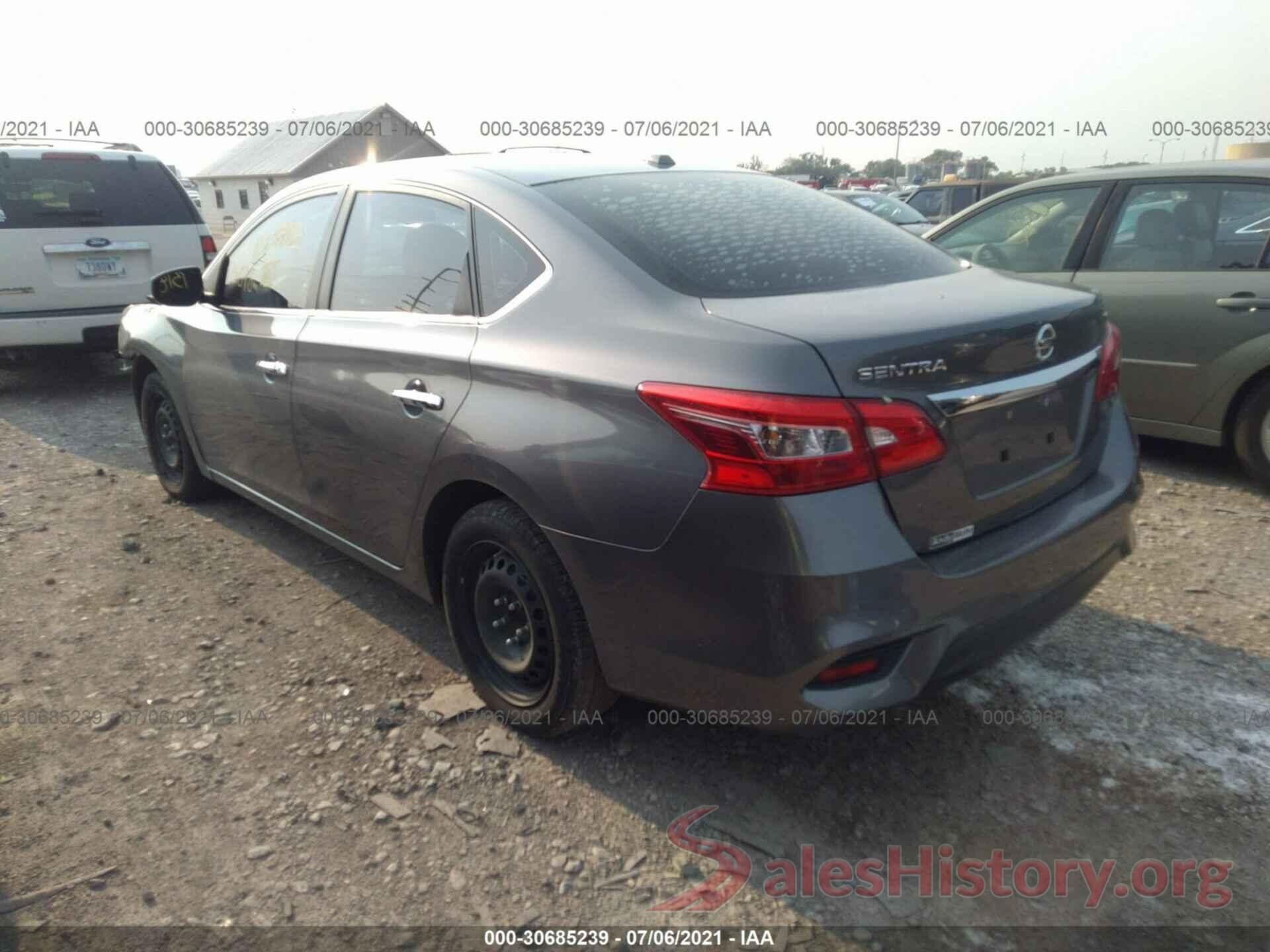 3N1AB7AP7GL649765 2016 NISSAN SENTRA