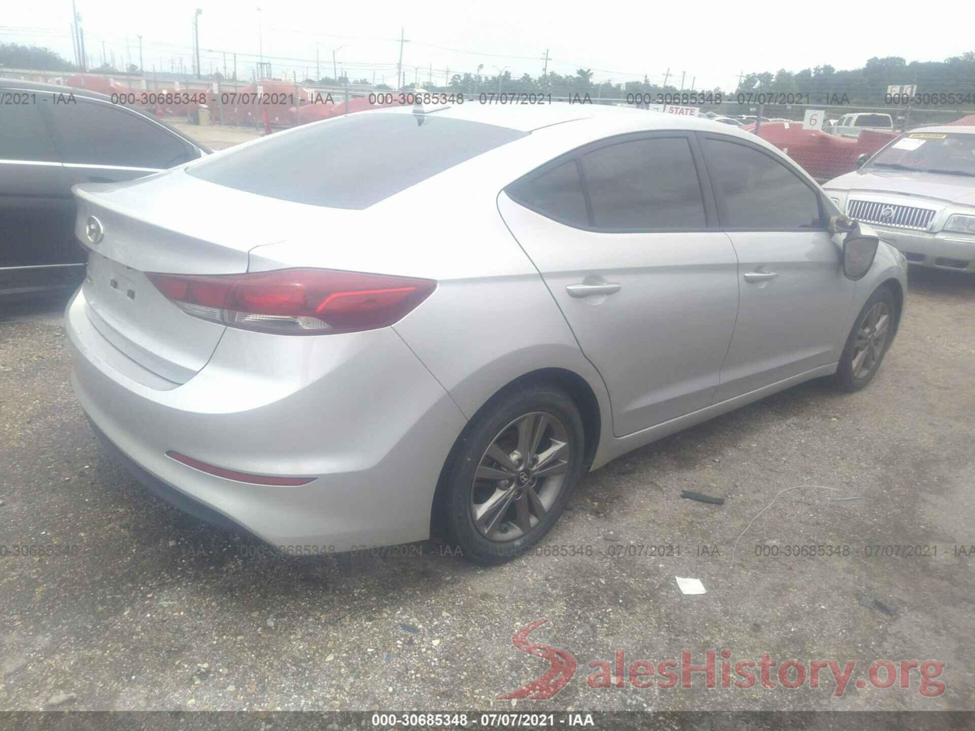 5NPD84LF5JH316144 2018 HYUNDAI ELANTRA