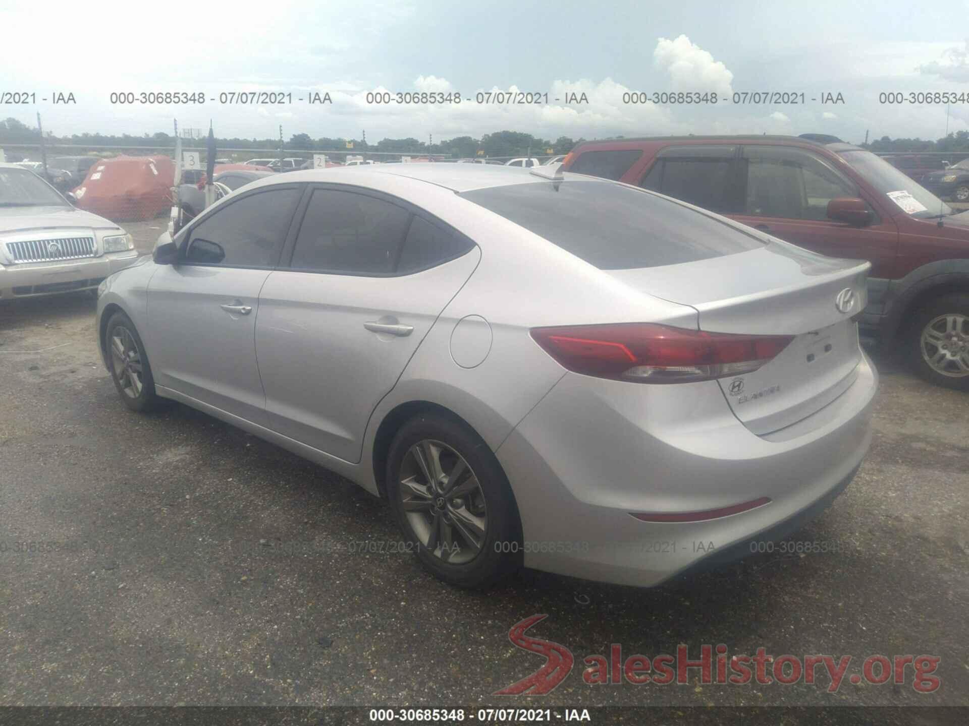 5NPD84LF5JH316144 2018 HYUNDAI ELANTRA