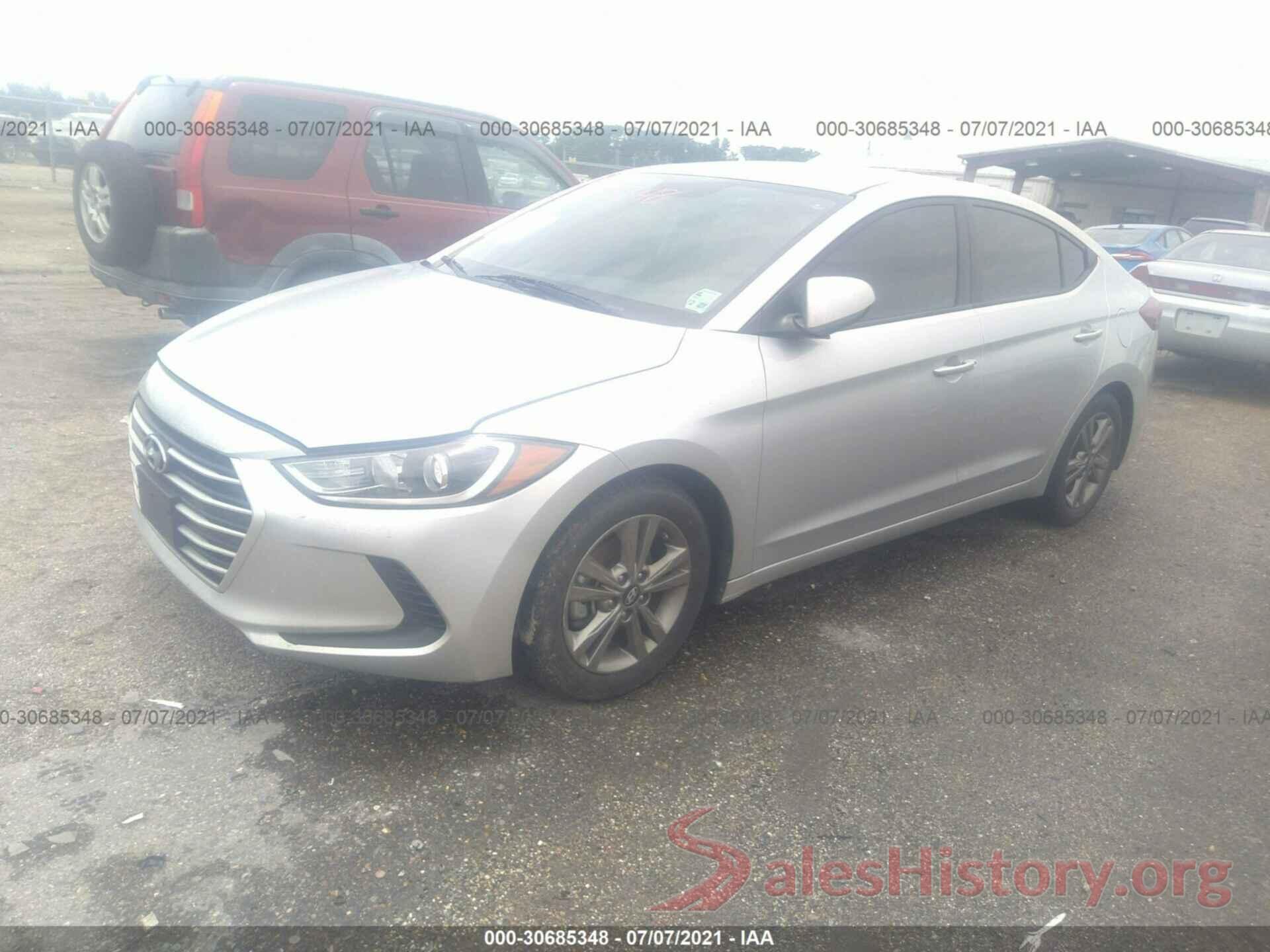 5NPD84LF5JH316144 2018 HYUNDAI ELANTRA