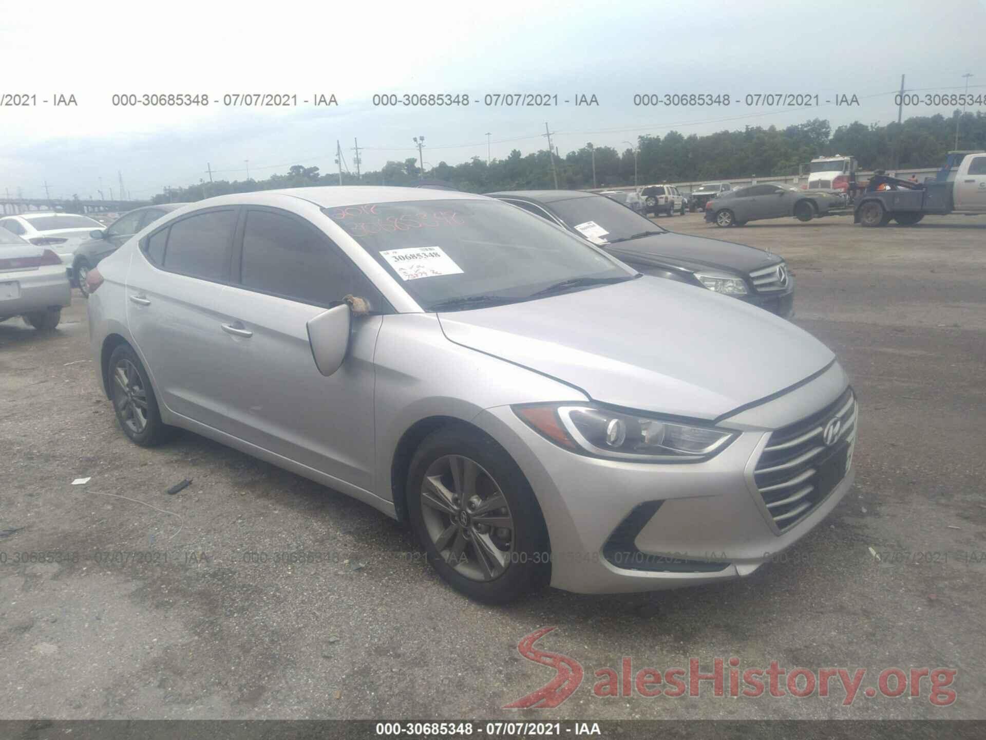 5NPD84LF5JH316144 2018 HYUNDAI ELANTRA